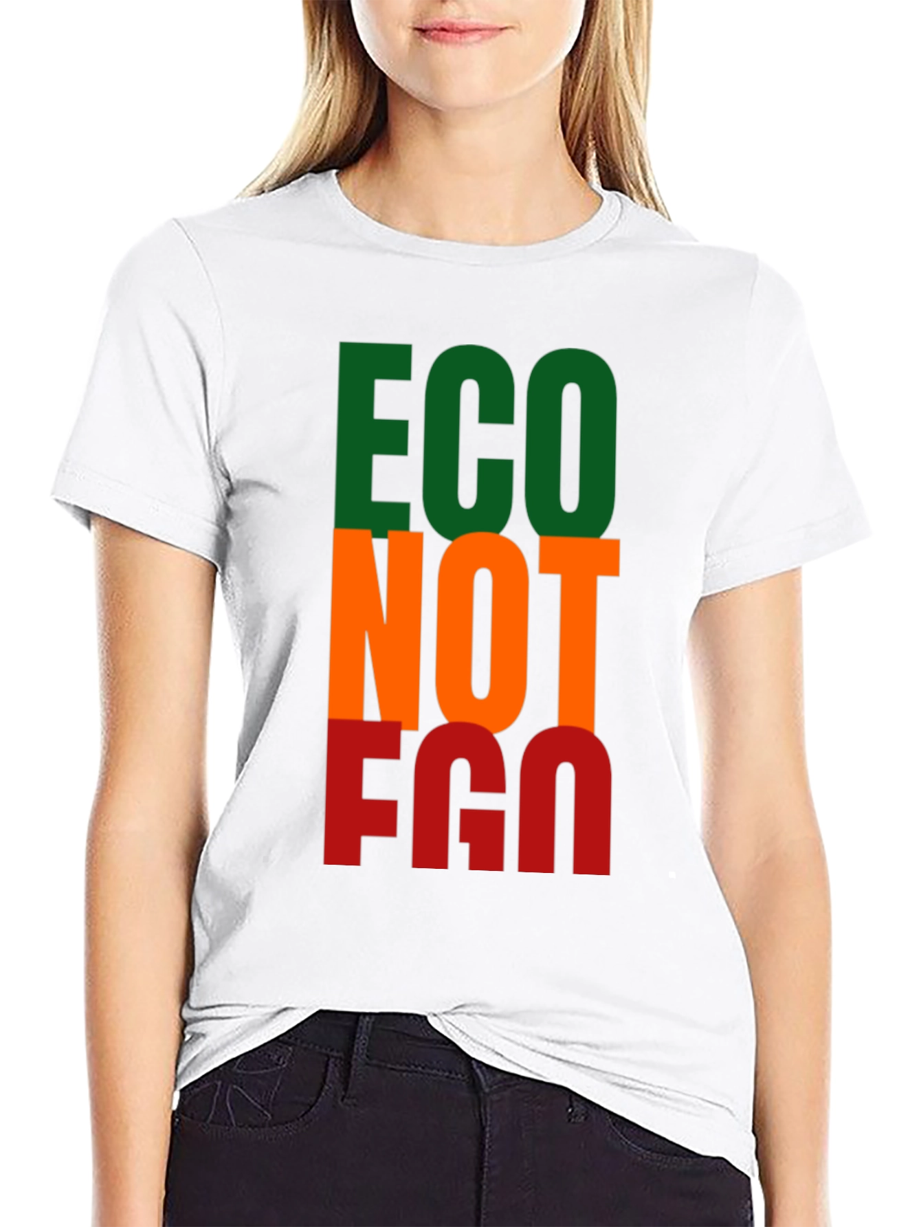 Eco Not Ego T-Shirt | Environmental Tee