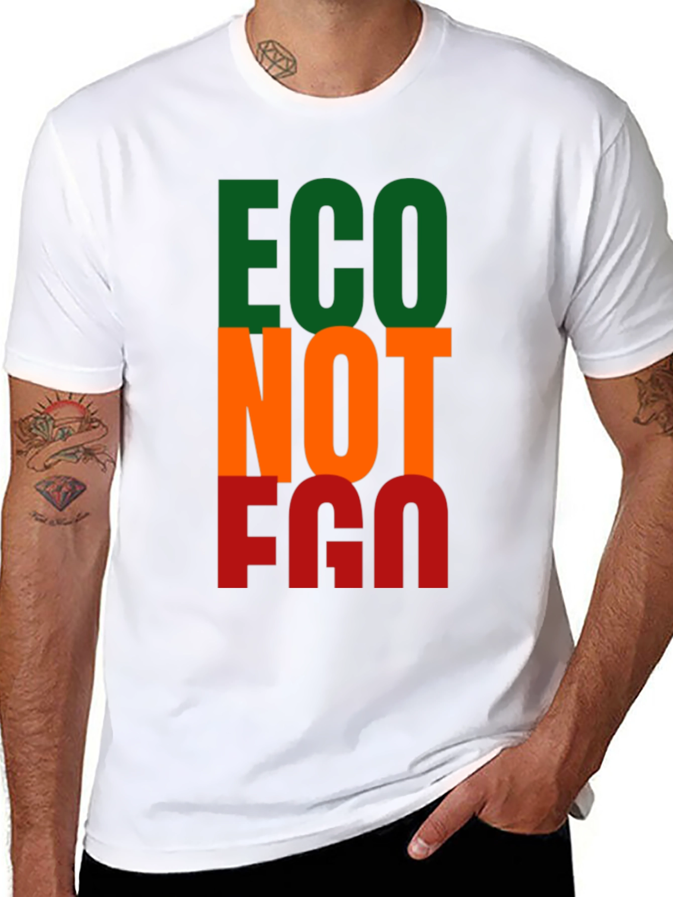Eco Not Ego T-Shirt | Environmental Tee