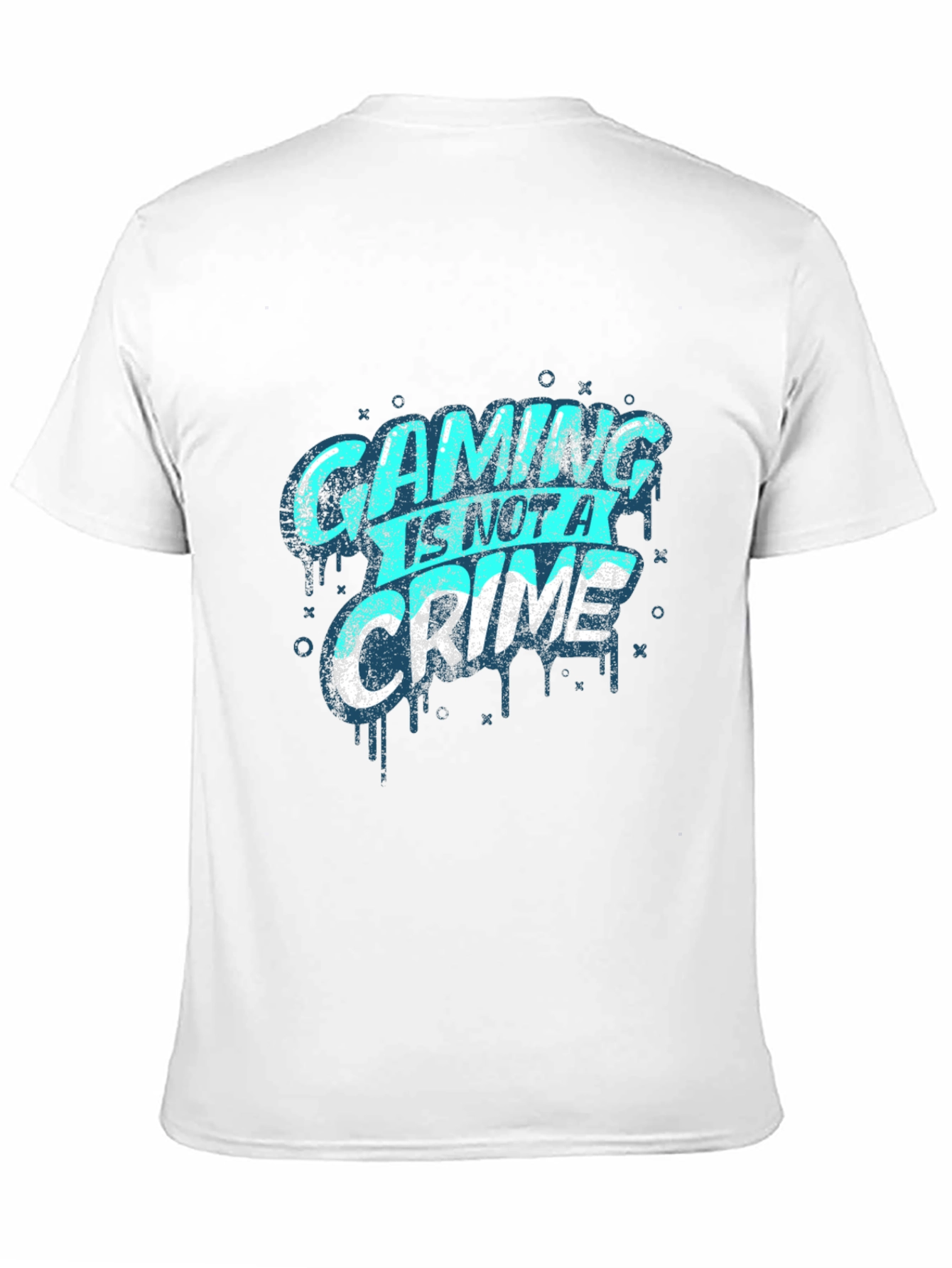 Gaming Is Not A Crime Graphic T-Shirt