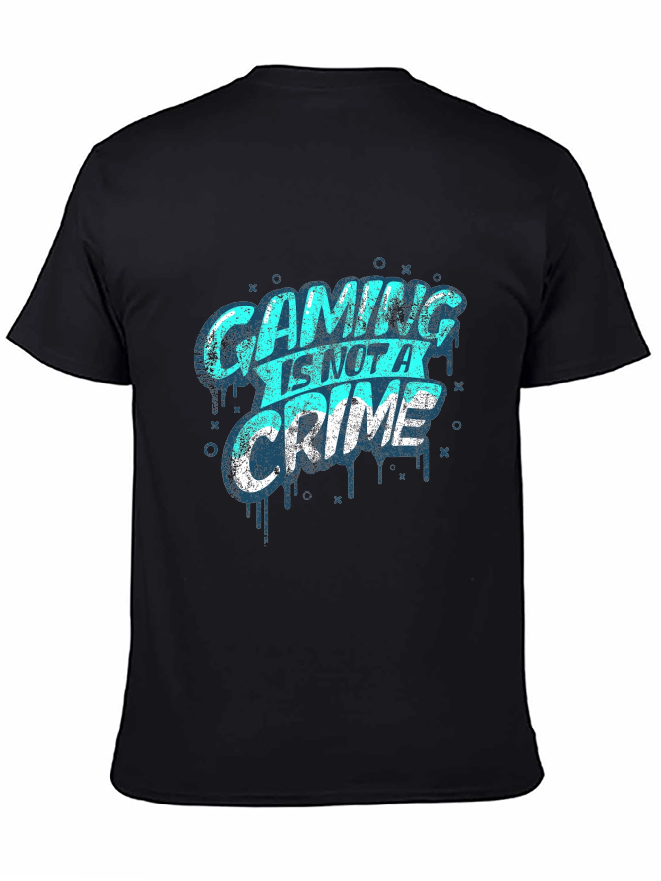 Gaming Is Not A Crime Graphic T-Shirt
