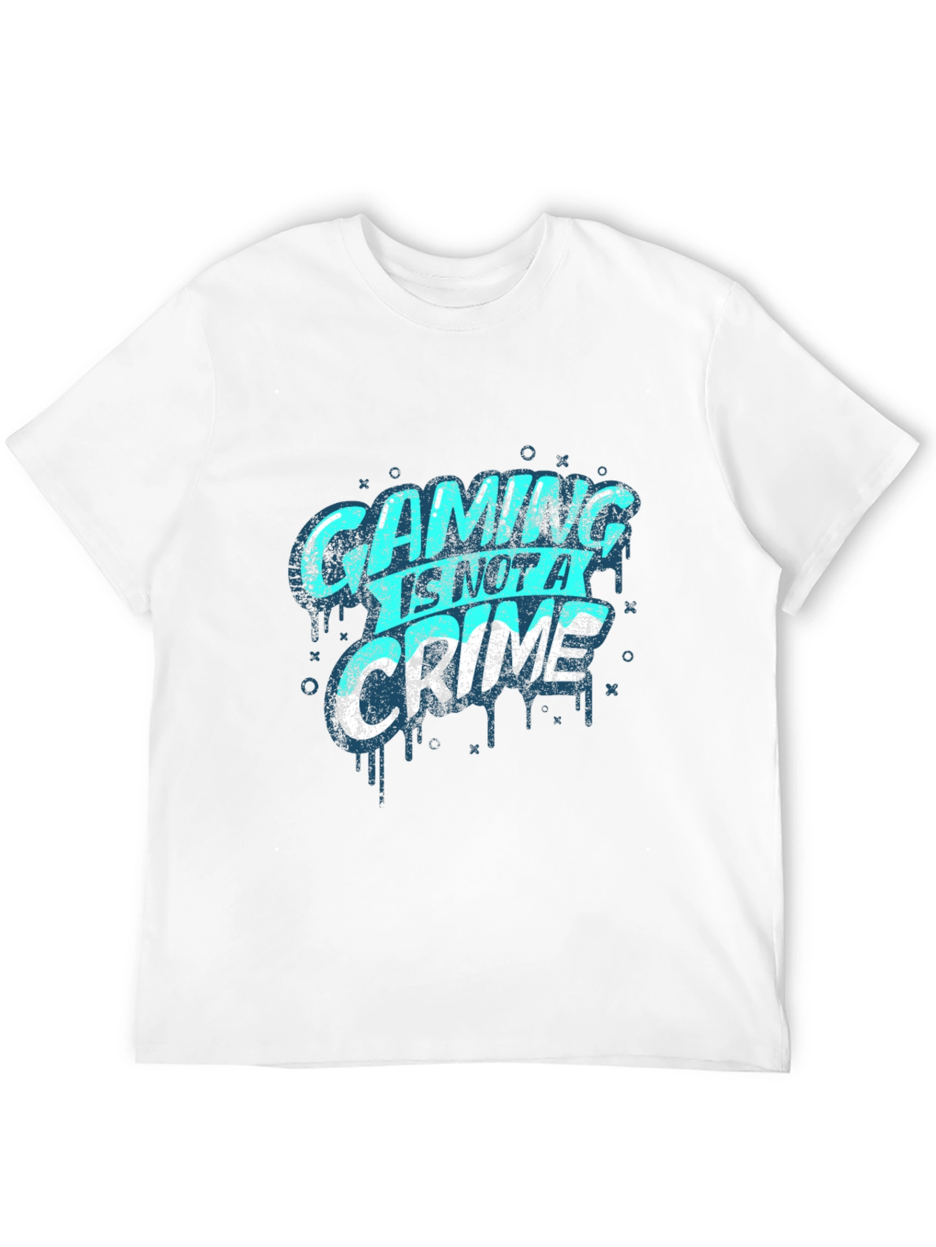 Gaming Is Not A Crime Graphic T-Shirt