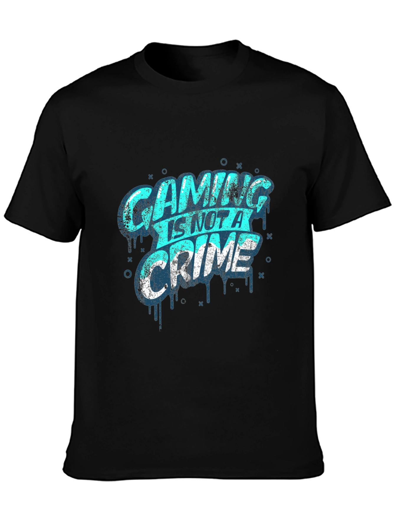 Gaming Is Not A Crime Graphic T-Shirt