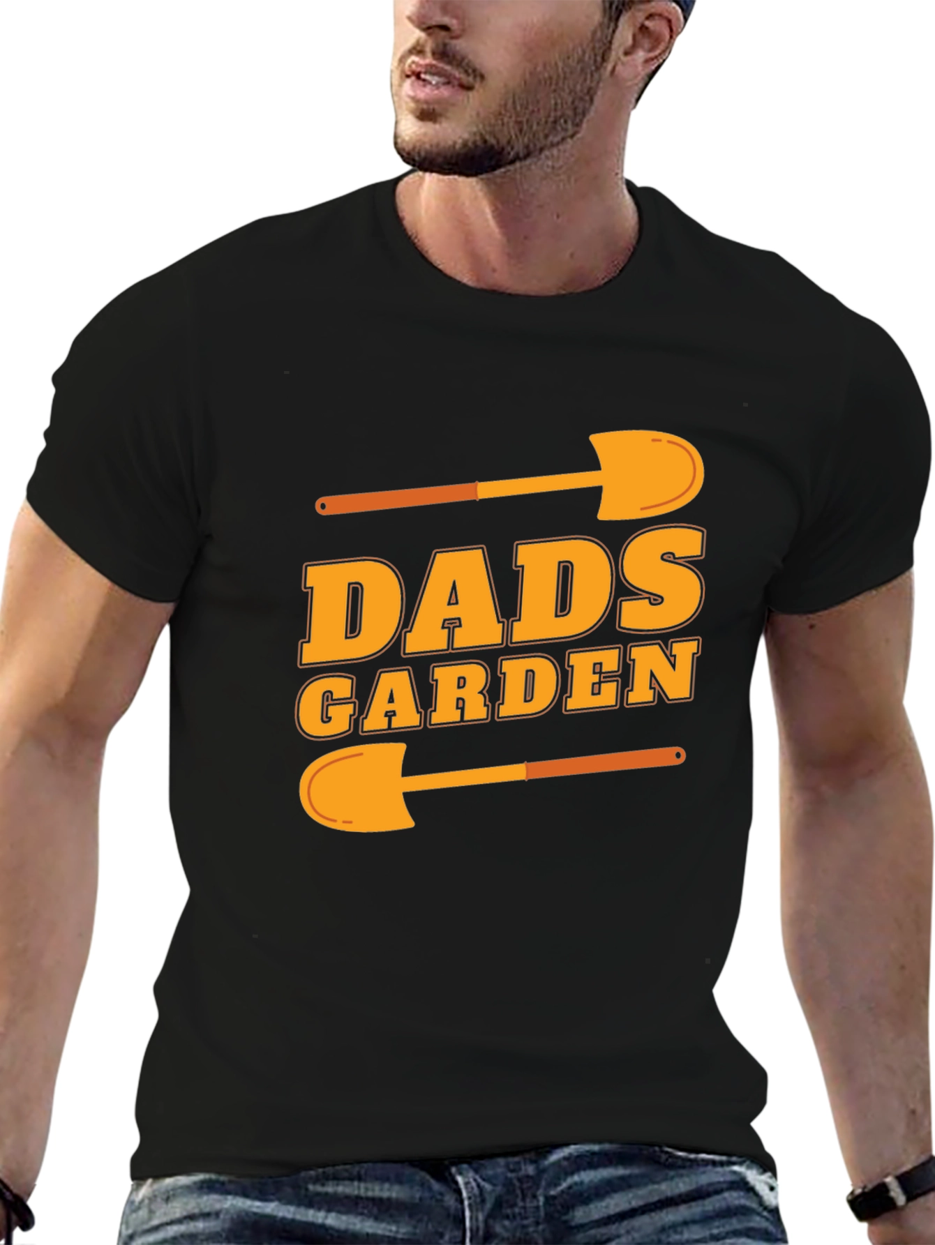 Dads Garden Black Graphic Tee