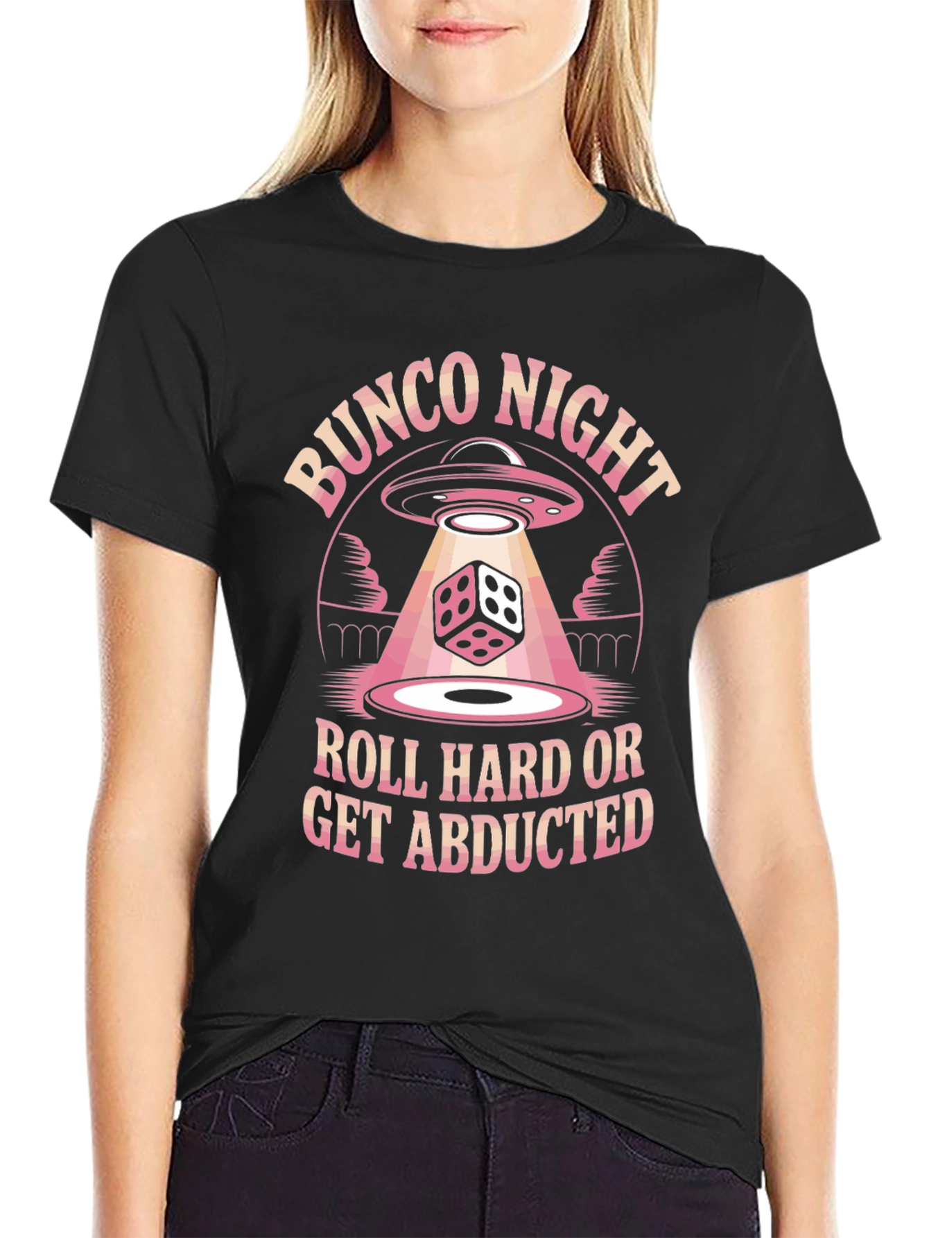 Bunco Night Roll Hard T-Shirt