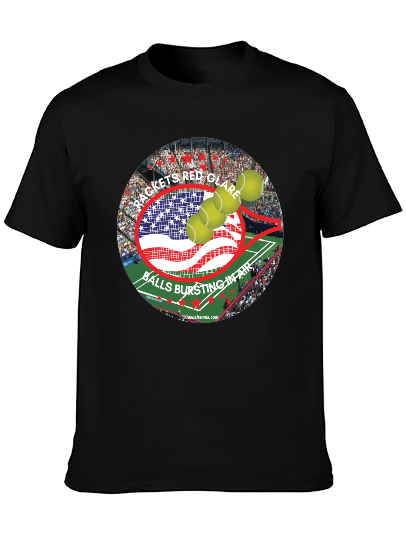 Tennis Patriotic T-Shirt