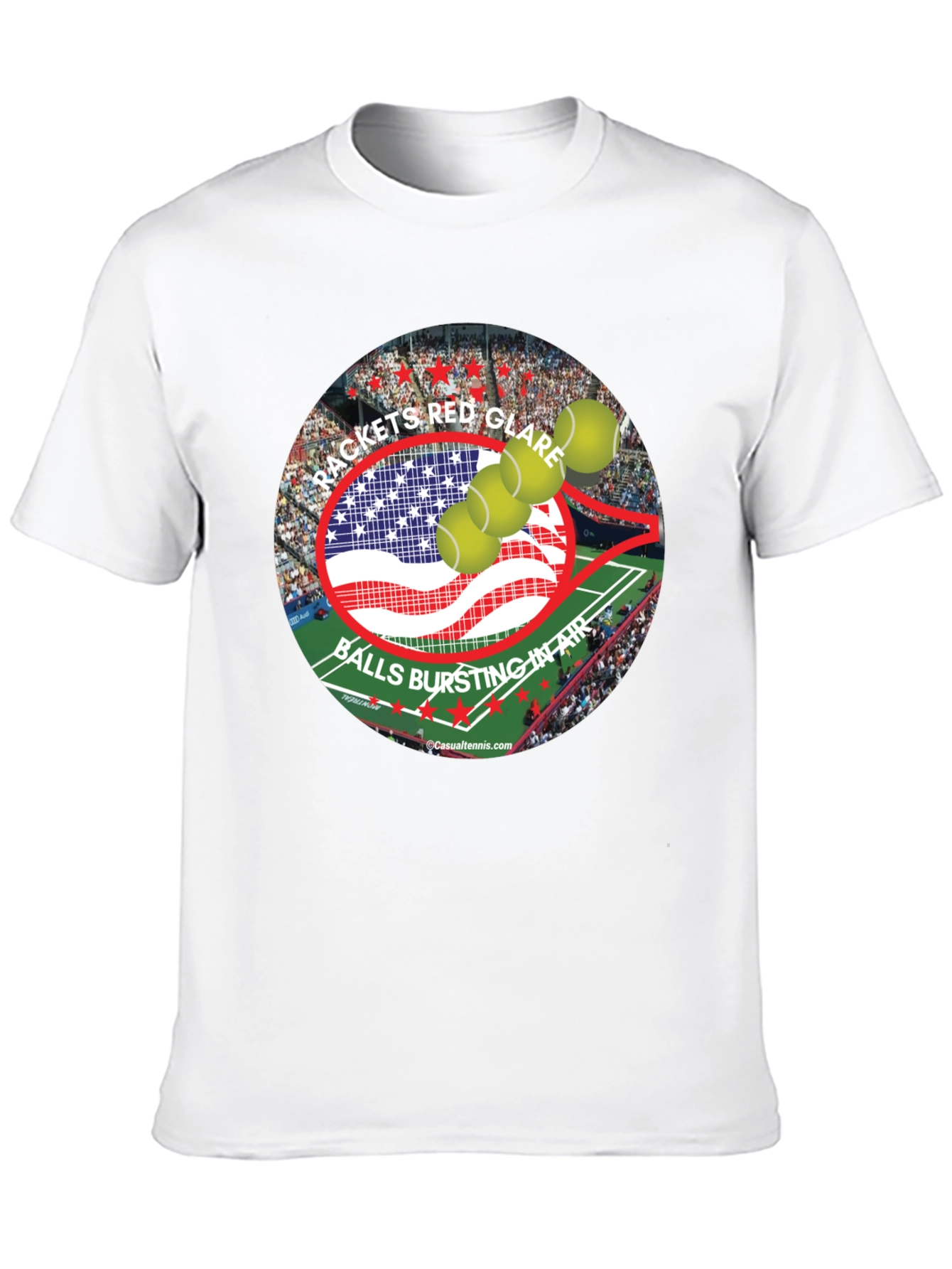 Tennis Patriotic T-Shirt