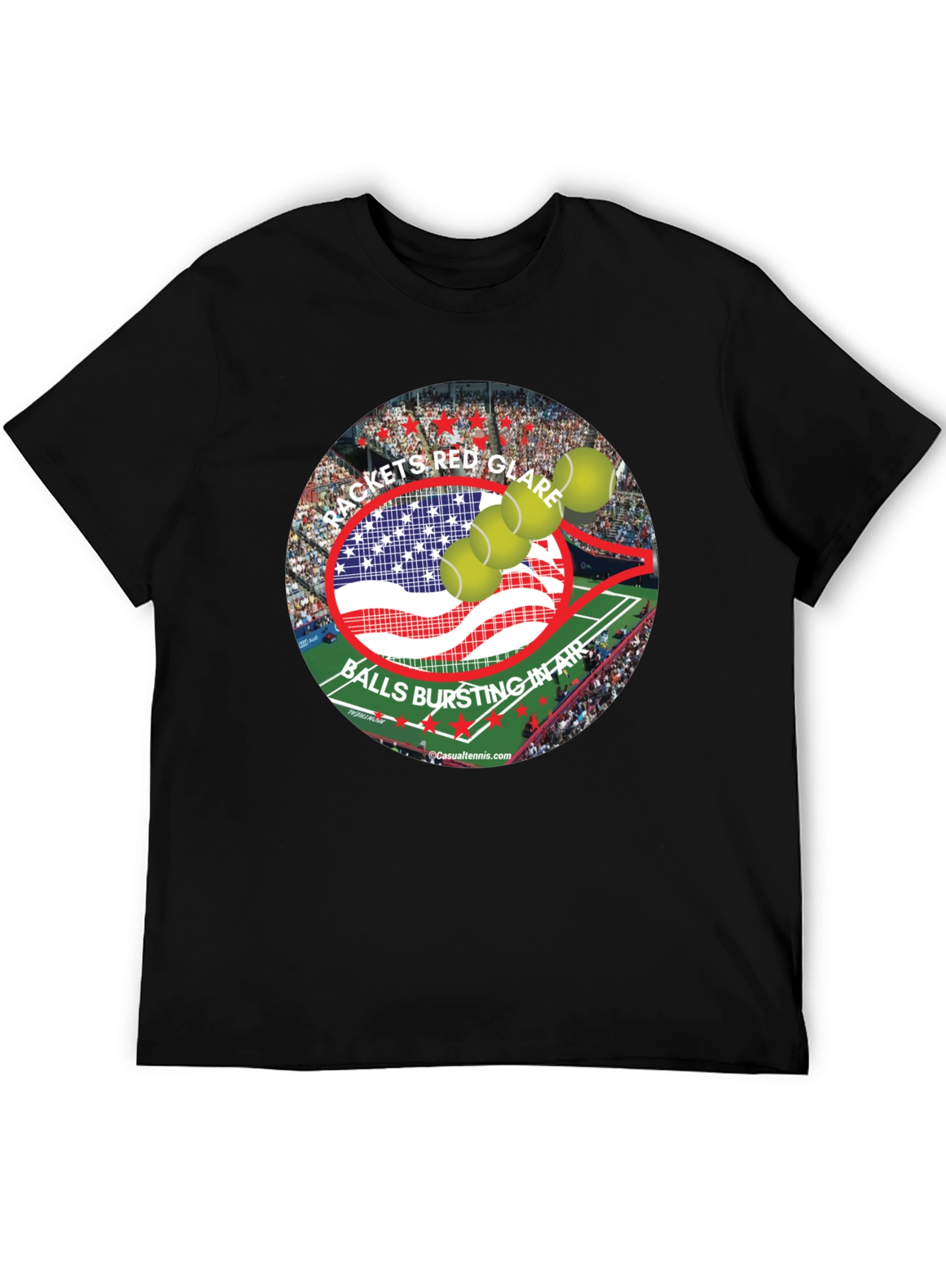 Tennis Patriotic T-Shirt