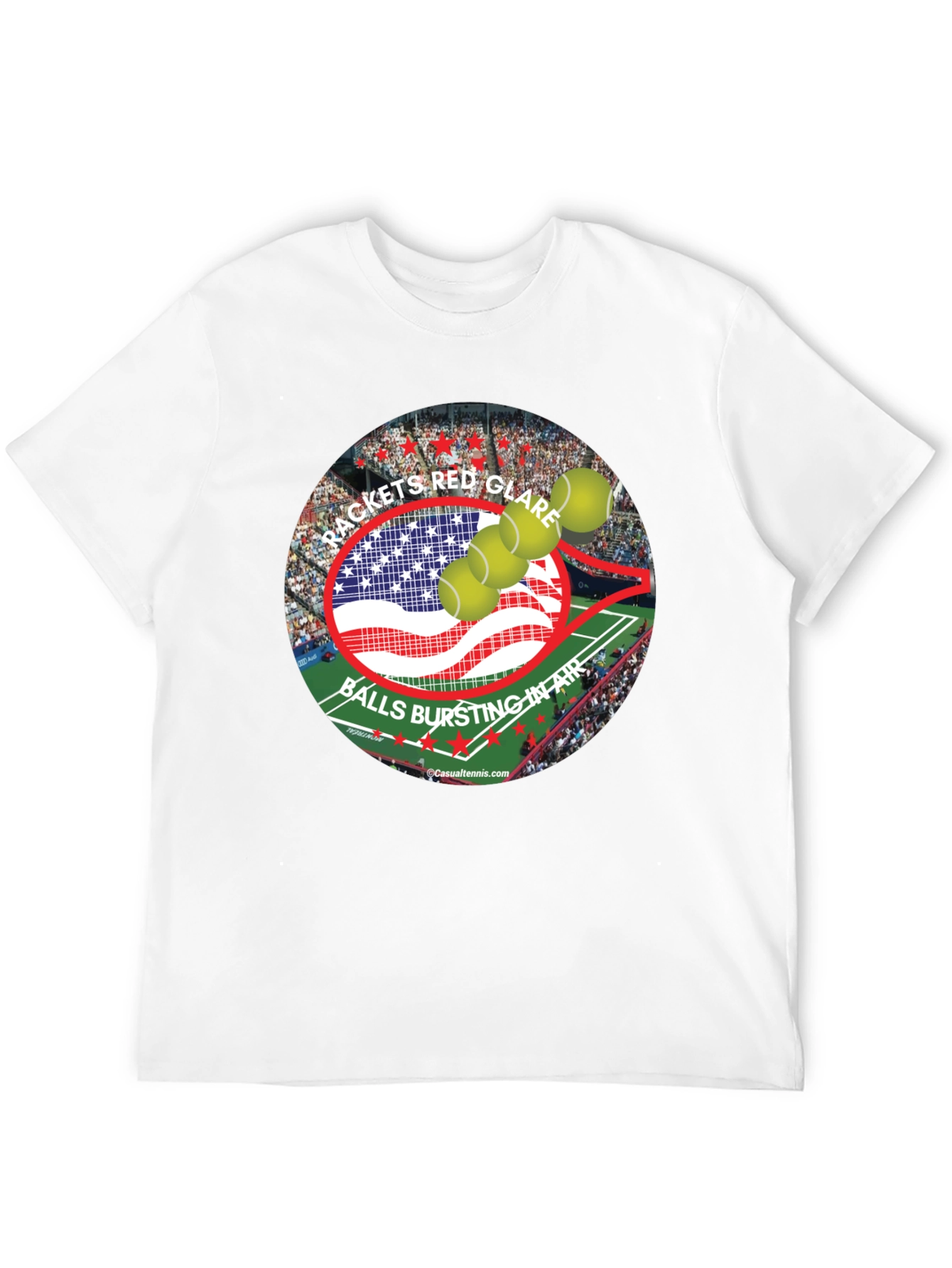 Tennis Patriotic T-Shirt