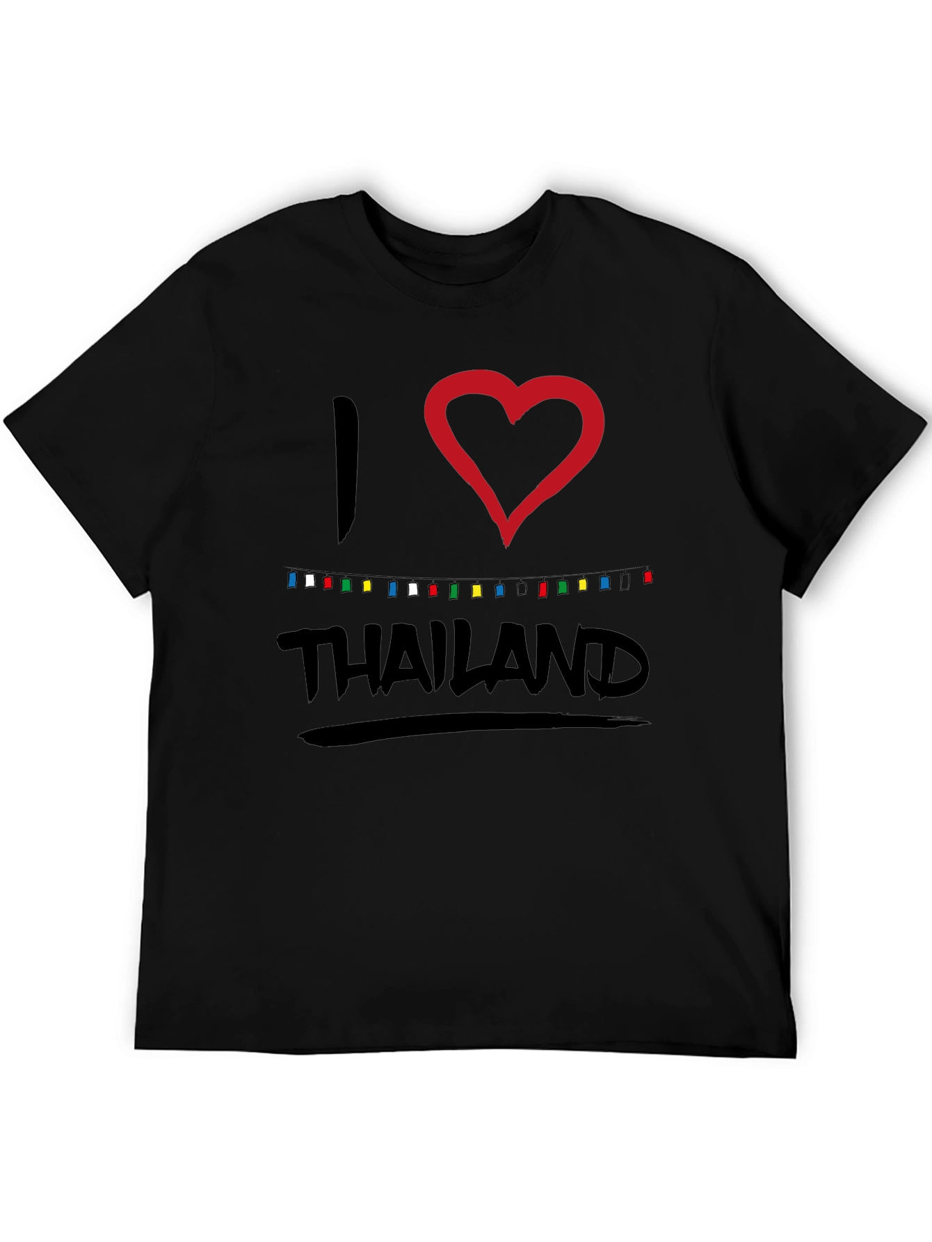 I Love Thailand T-Shirt - Stylish Travel Souvenir Tee
