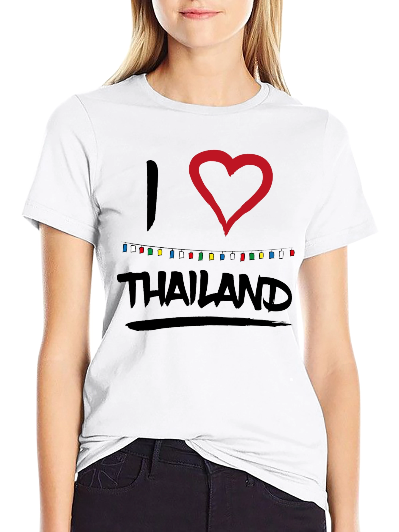 I Love Thailand T-Shirt - Stylish Travel Souvenir Tee