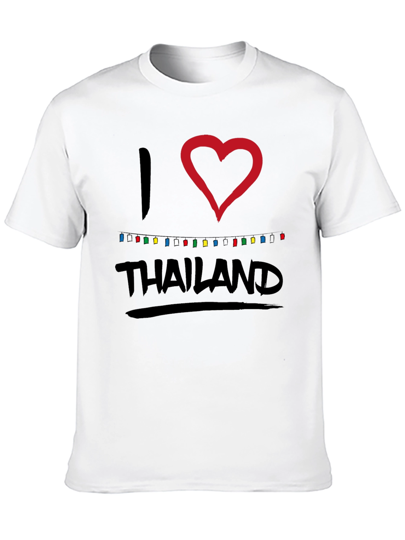 I Love Thailand T-Shirt - Stylish Travel Souvenir Tee