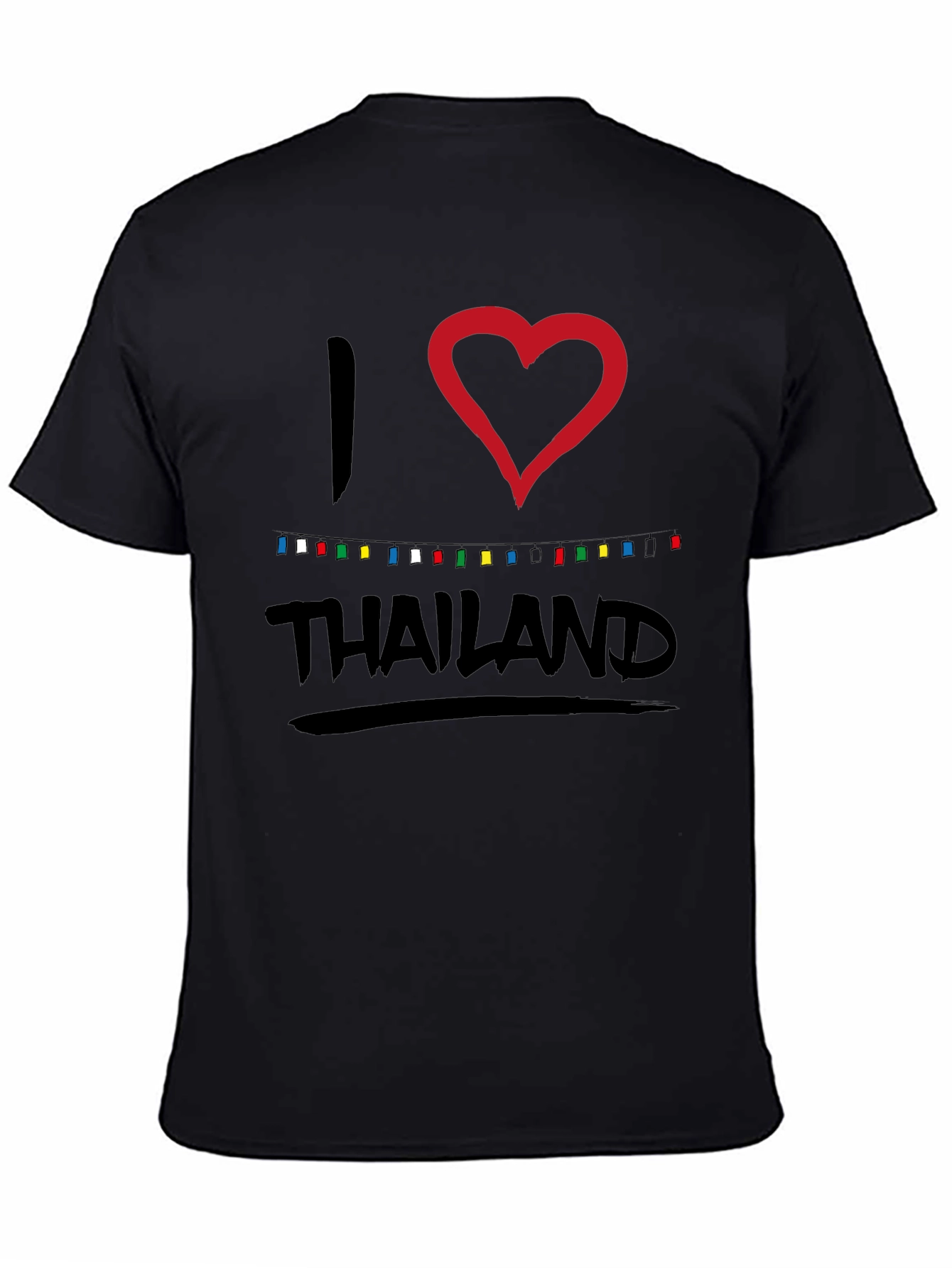 I Love Thailand T-Shirt - Stylish Travel Souvenir Tee