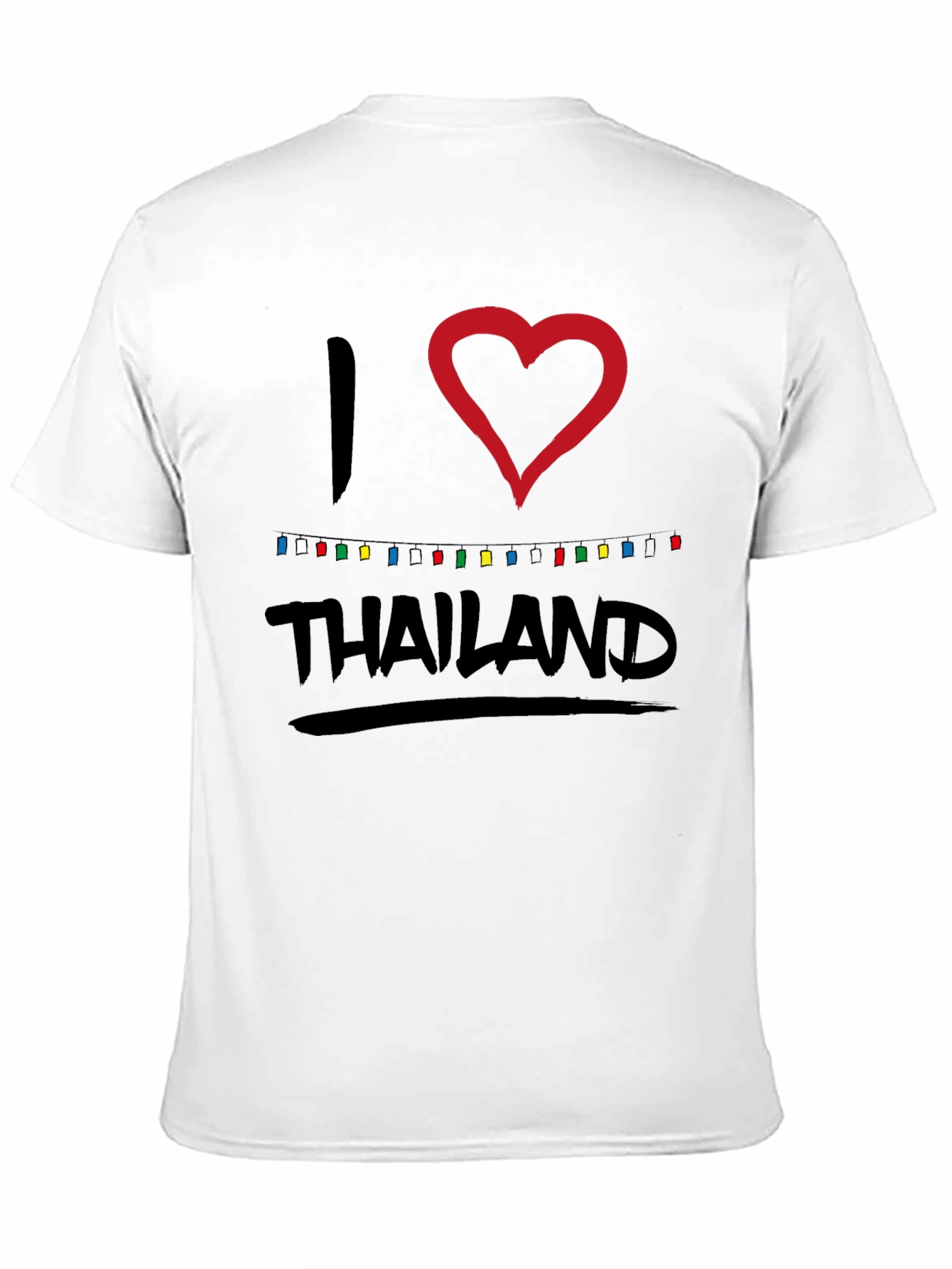 I Love Thailand T-Shirt - Stylish Travel Souvenir Tee