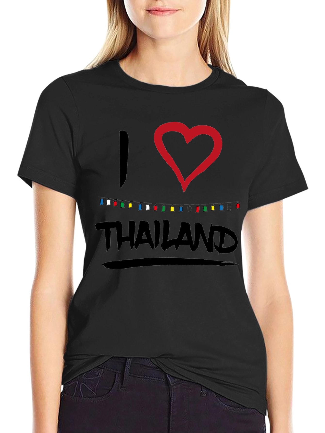 I Love Thailand T-Shirt - Stylish Travel Souvenir Tee
