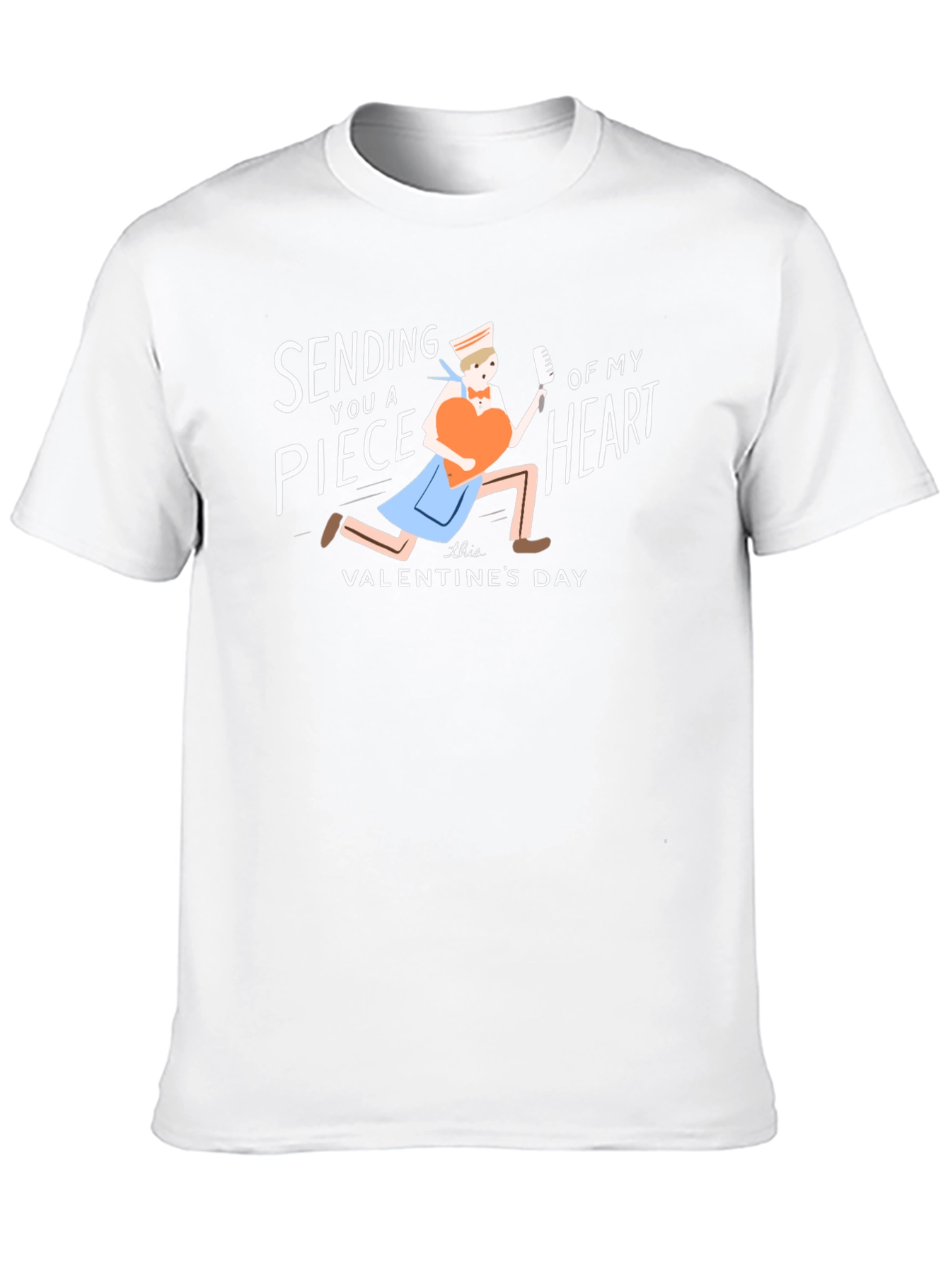 Sending a Piece of My Heart Valentines Day T-Shirt