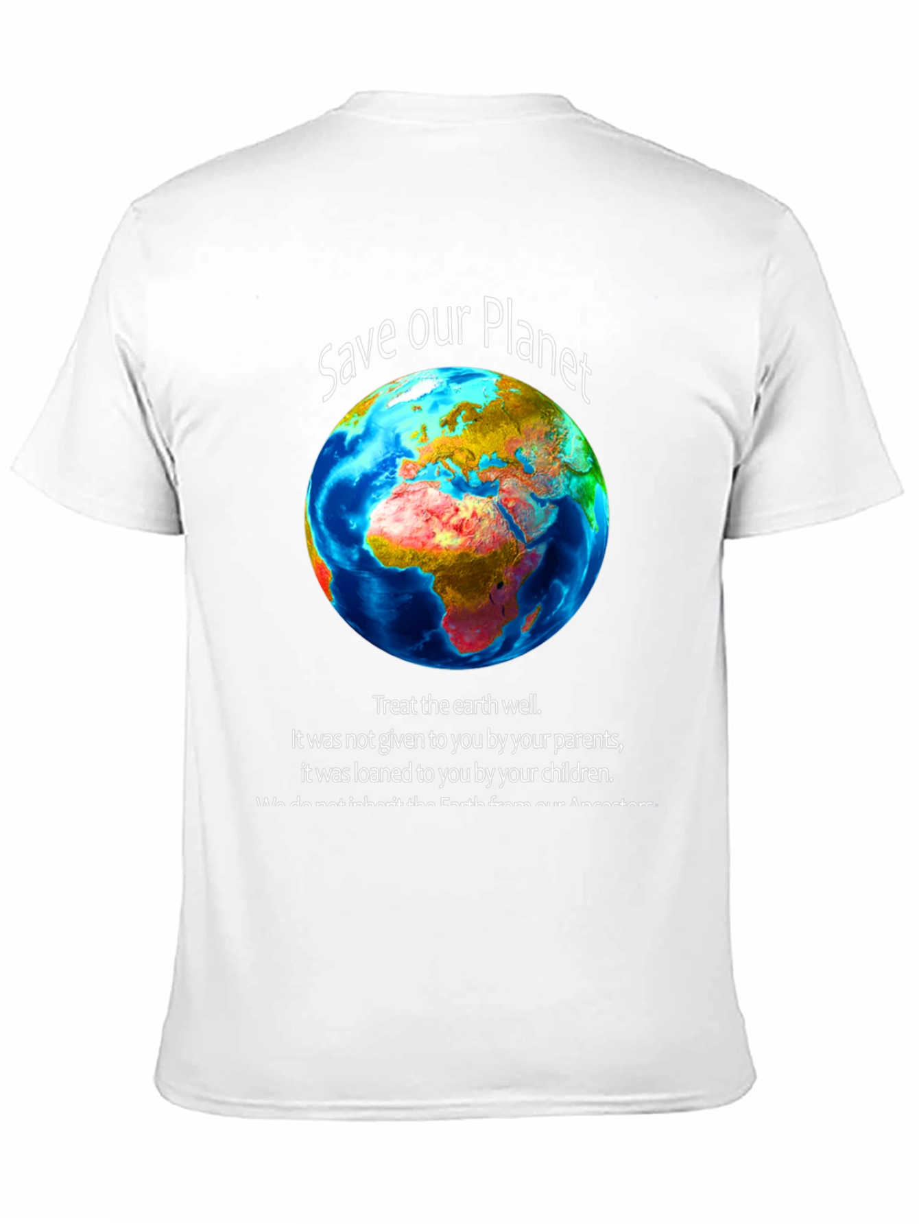Save Our Planet Graphic T-Shirt - Earth Day Apparel