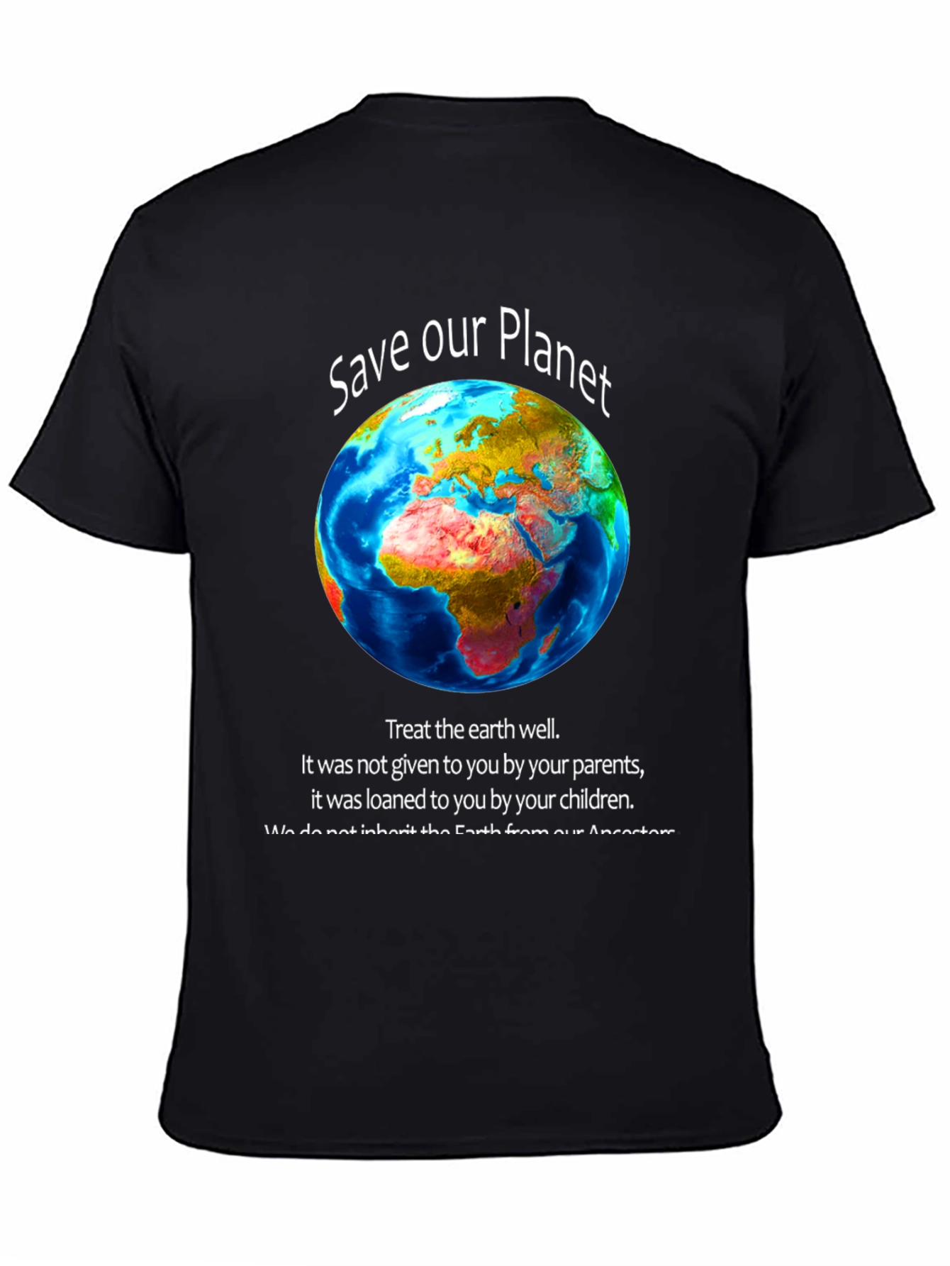 Save Our Planet Graphic T-Shirt - Earth Day Apparel