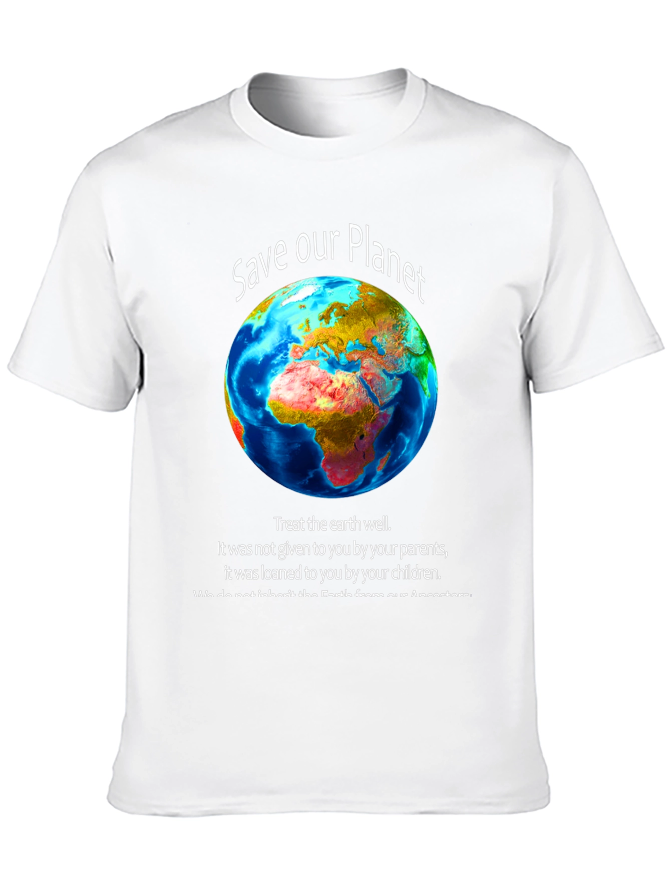 Save Our Planet Graphic T-Shirt - Earth Day Apparel