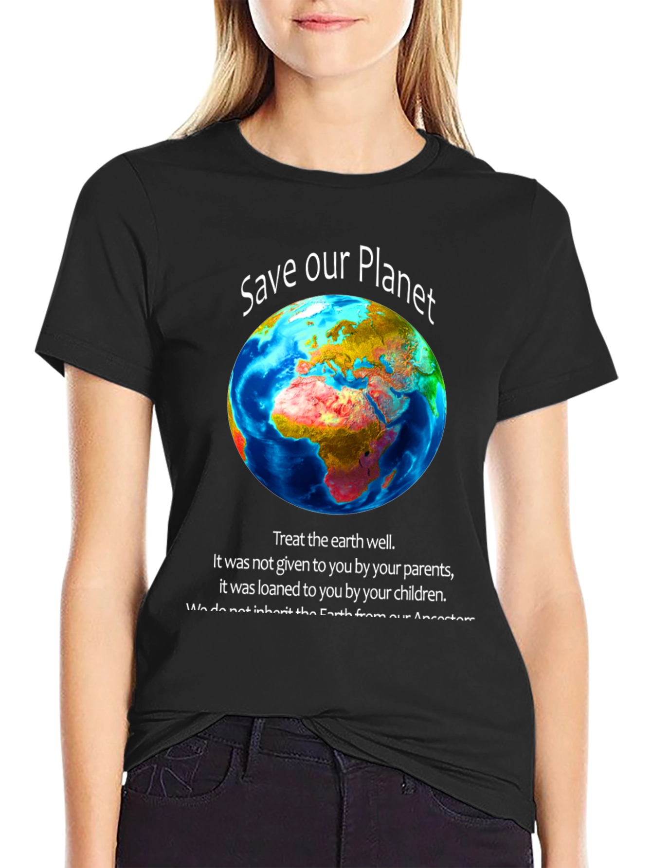 Save Our Planet Graphic T-Shirt - Earth Day Apparel