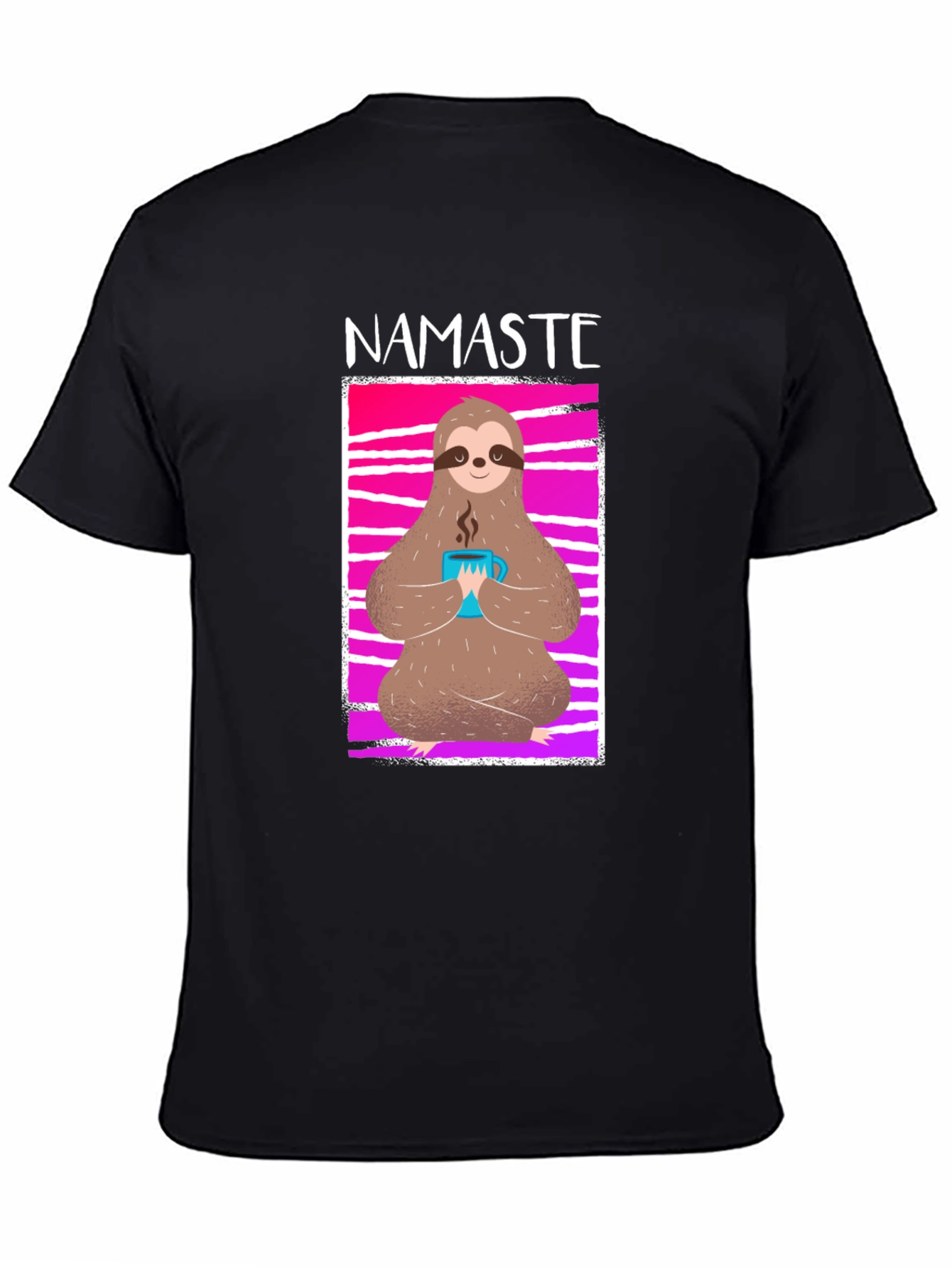 Namaste Sloth T-Shirt - Relaxed Fit