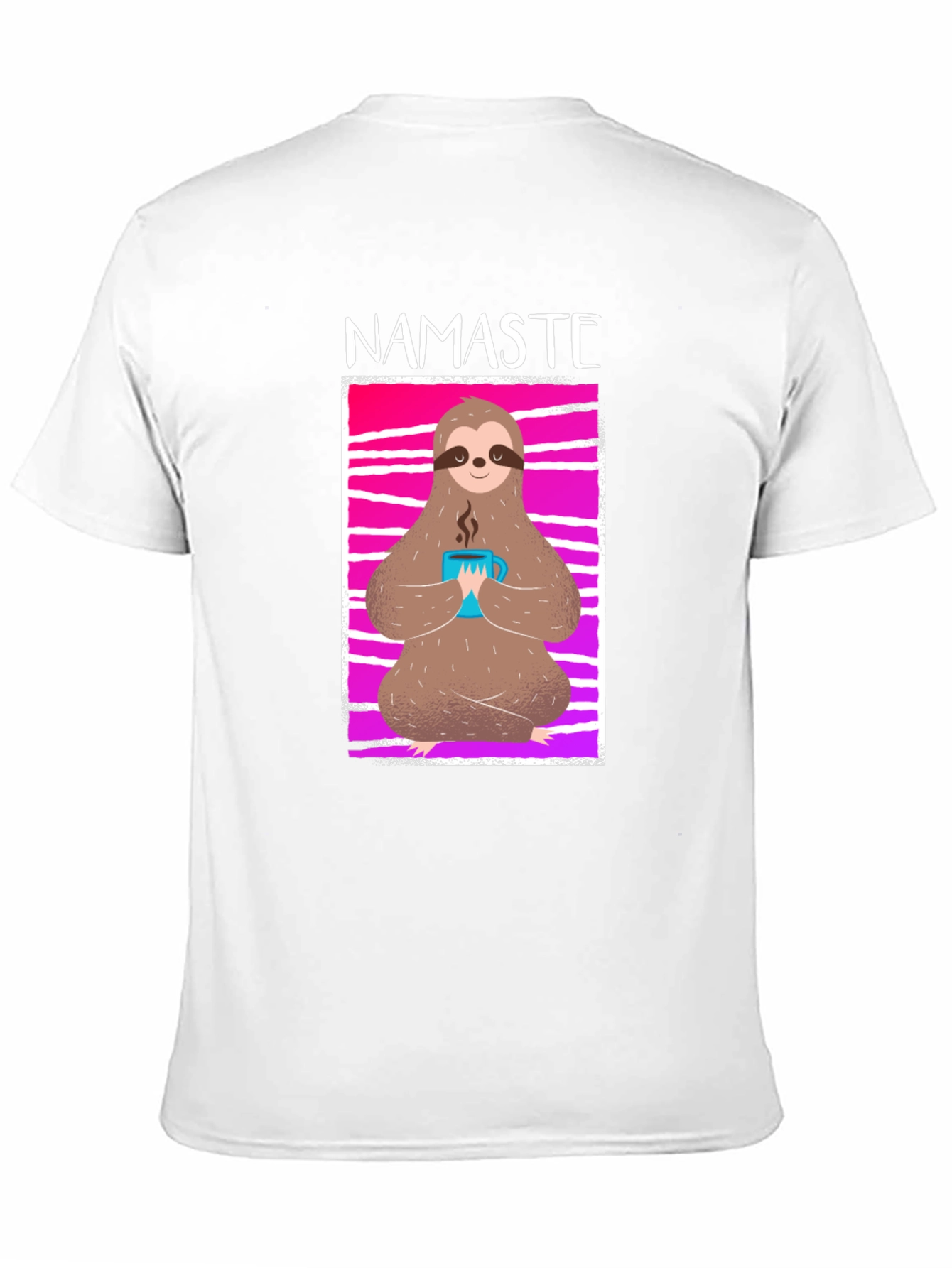 Namaste Sloth T-Shirt - Relaxed Fit