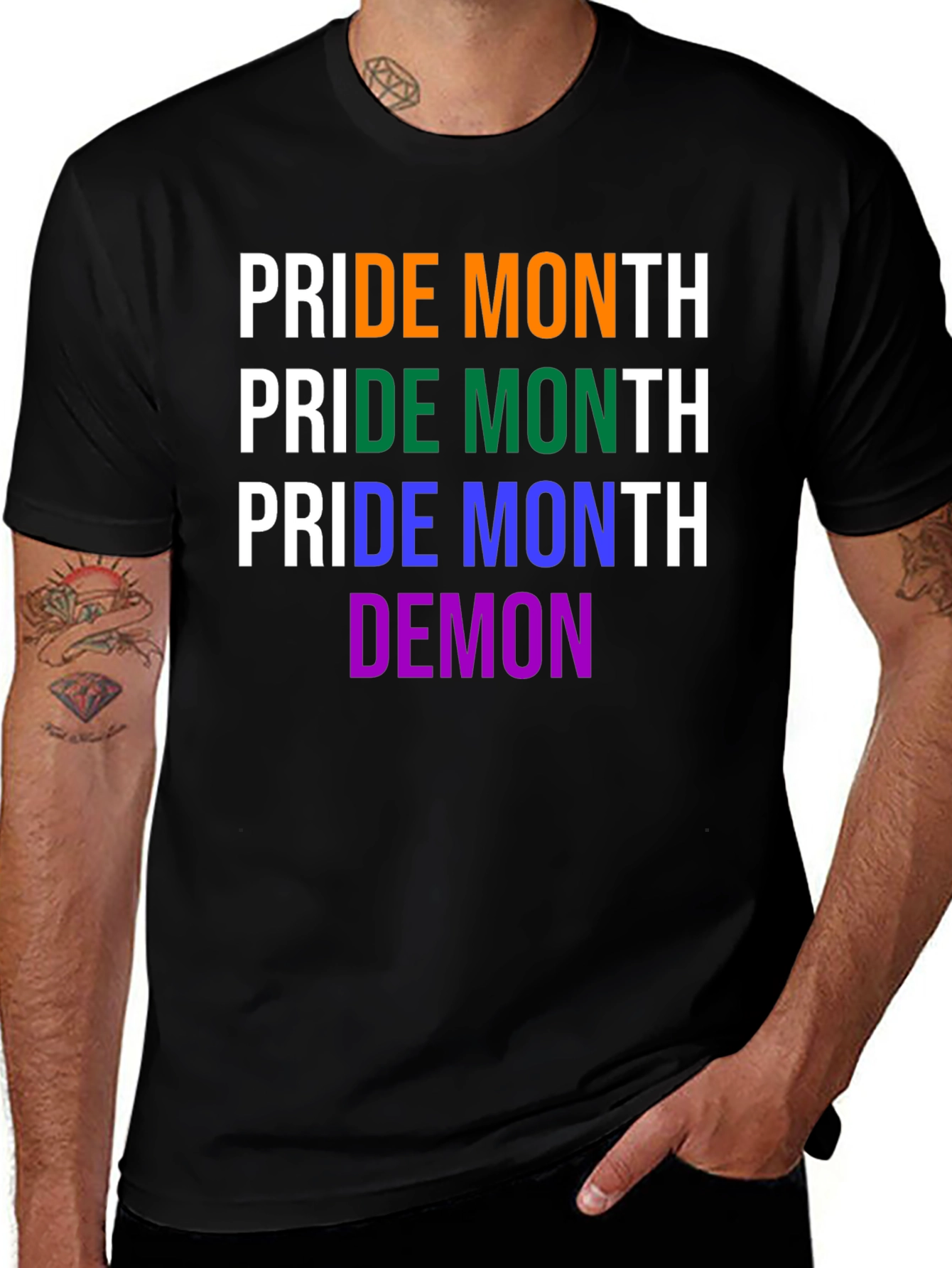 Pride Month T-Shirt - Demon Pride
