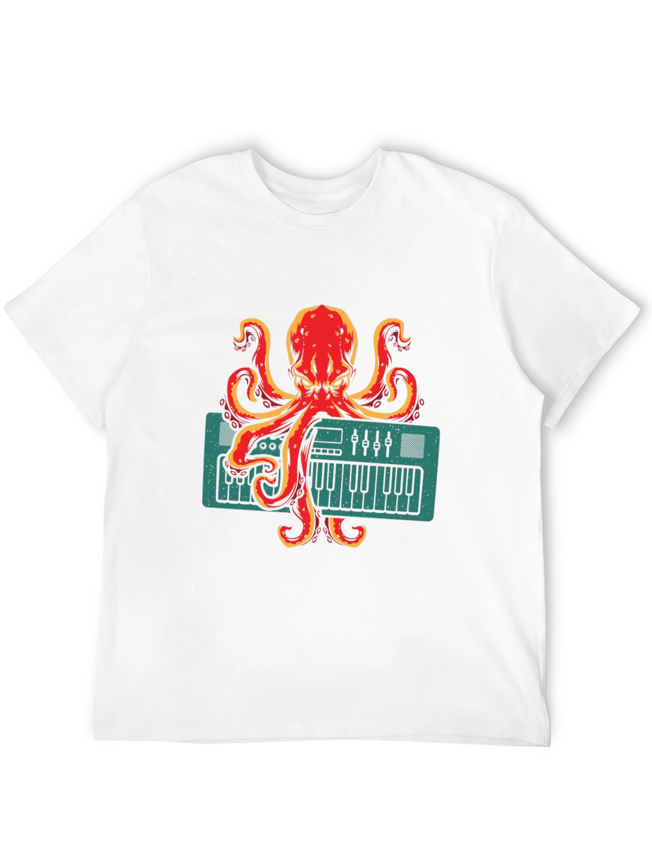 Octopus Musician Graphic Tee - Quirky Band T-Shirt