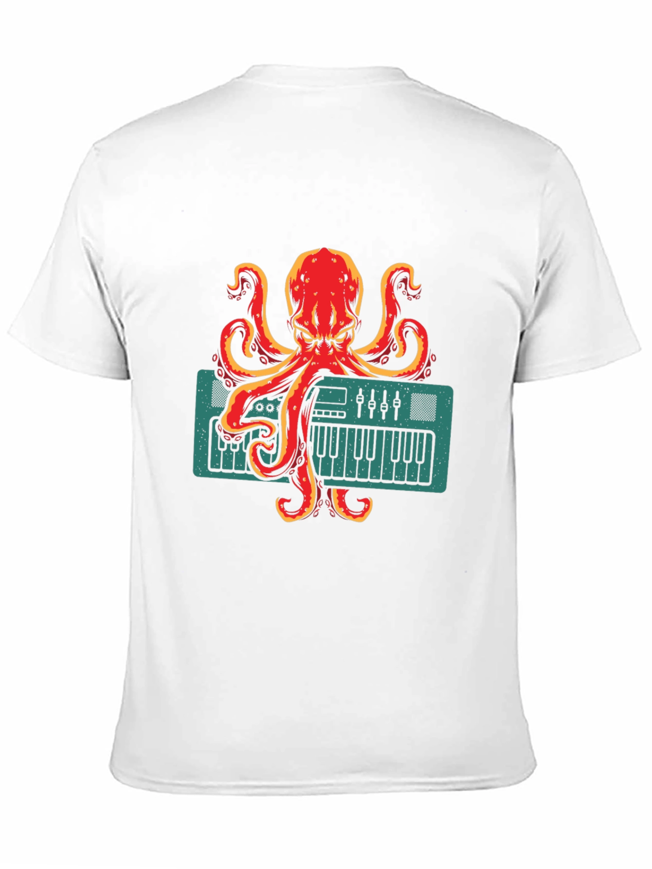 Octopus Musician Graphic Tee - Quirky Band T-Shirt