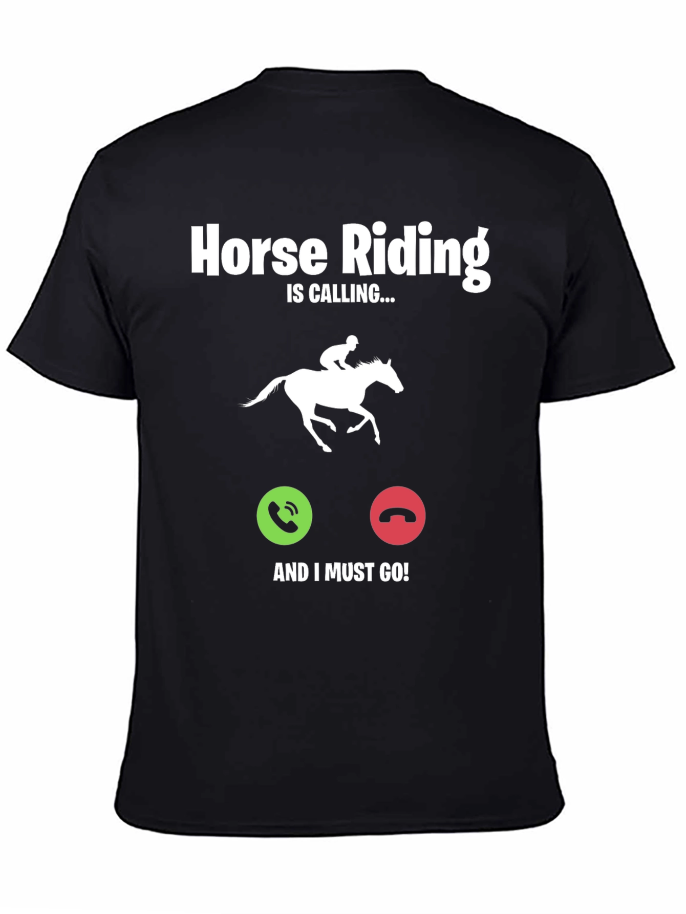 Horse Riding Is Calling Graphic T-Shirt