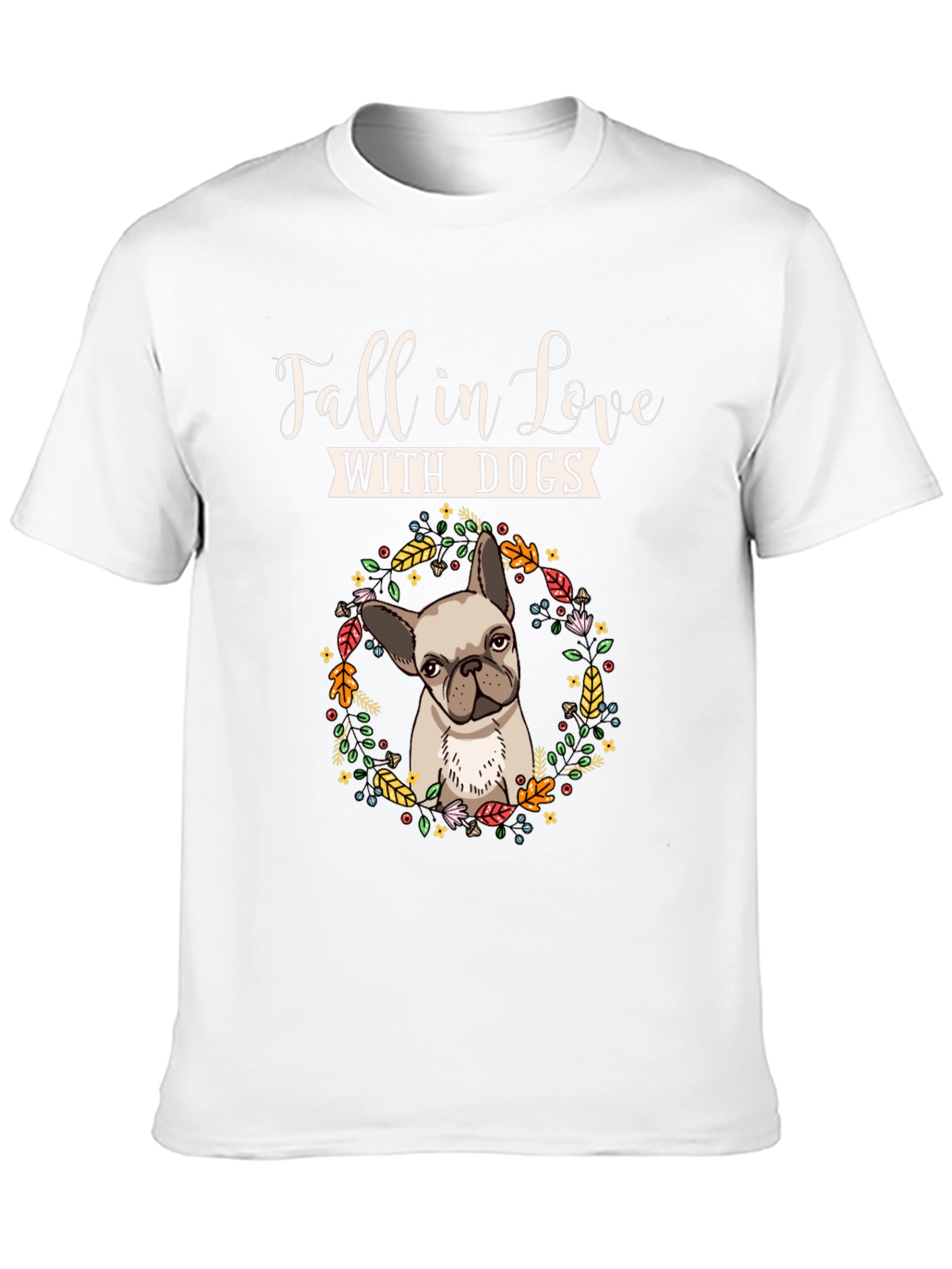 Fall In Love With Dogs Graphic Tee