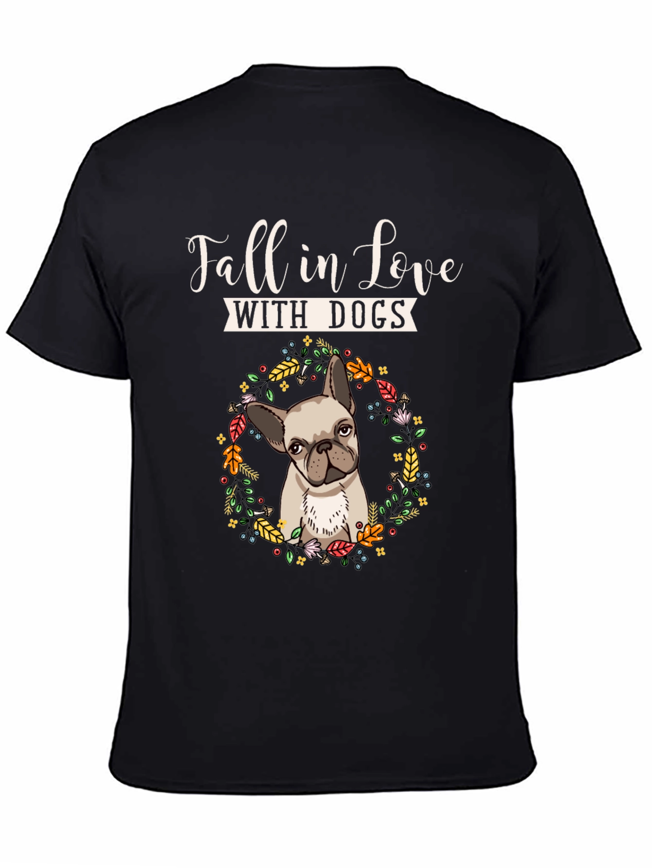 Fall In Love With Dogs Graphic Tee