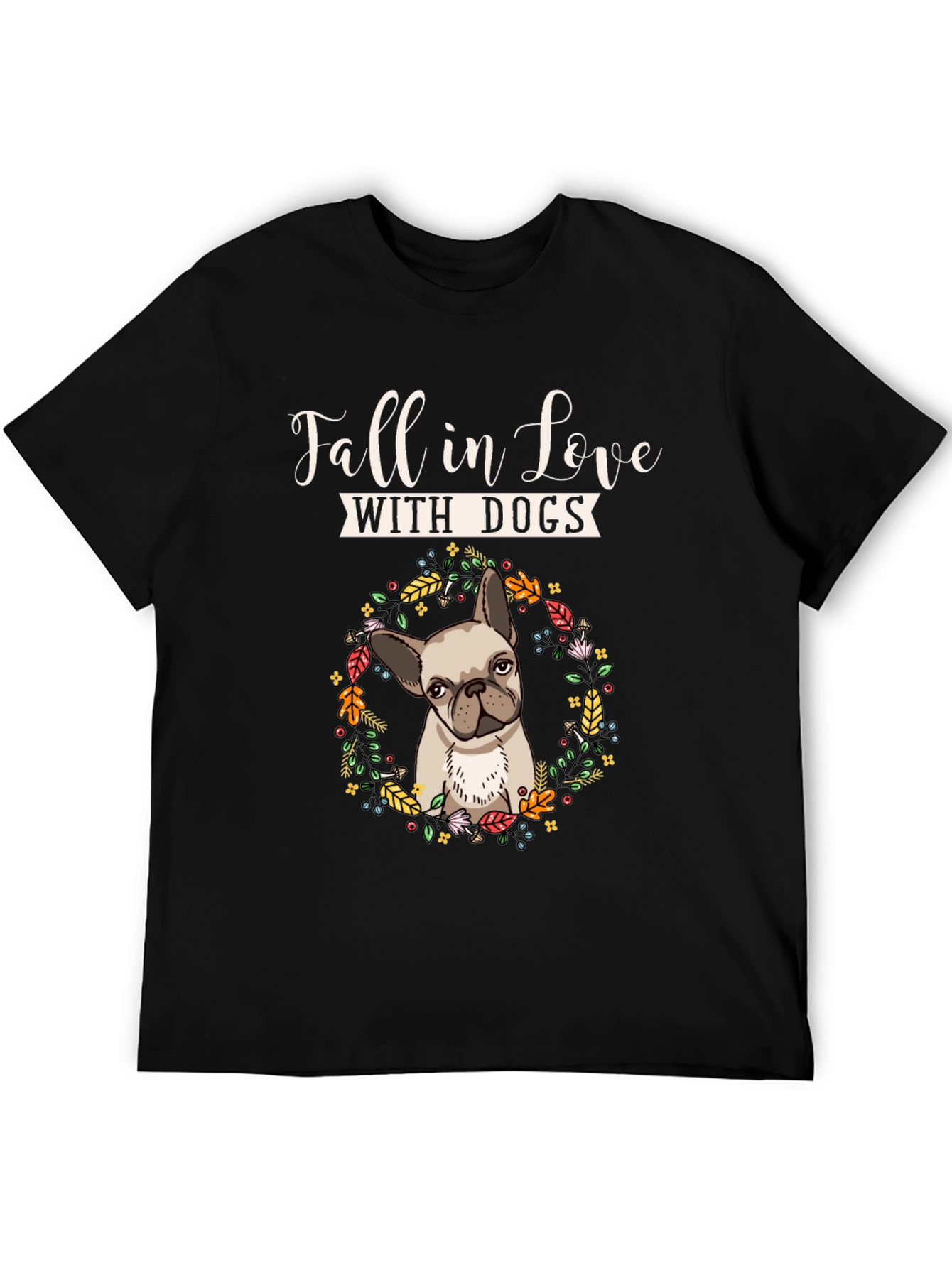 Fall In Love With Dogs Graphic Tee