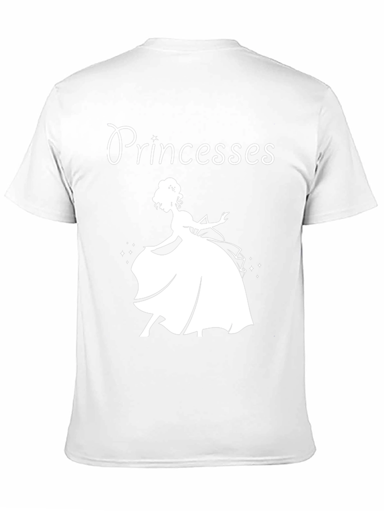 Princesses Black Graphic Tee