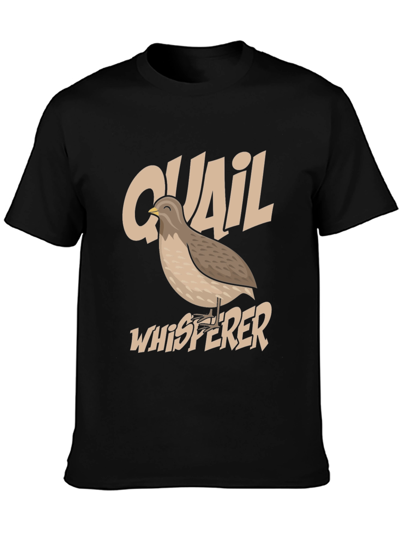 Quail Whisperer Graphic T-Shirt - Bird Lover Tee
