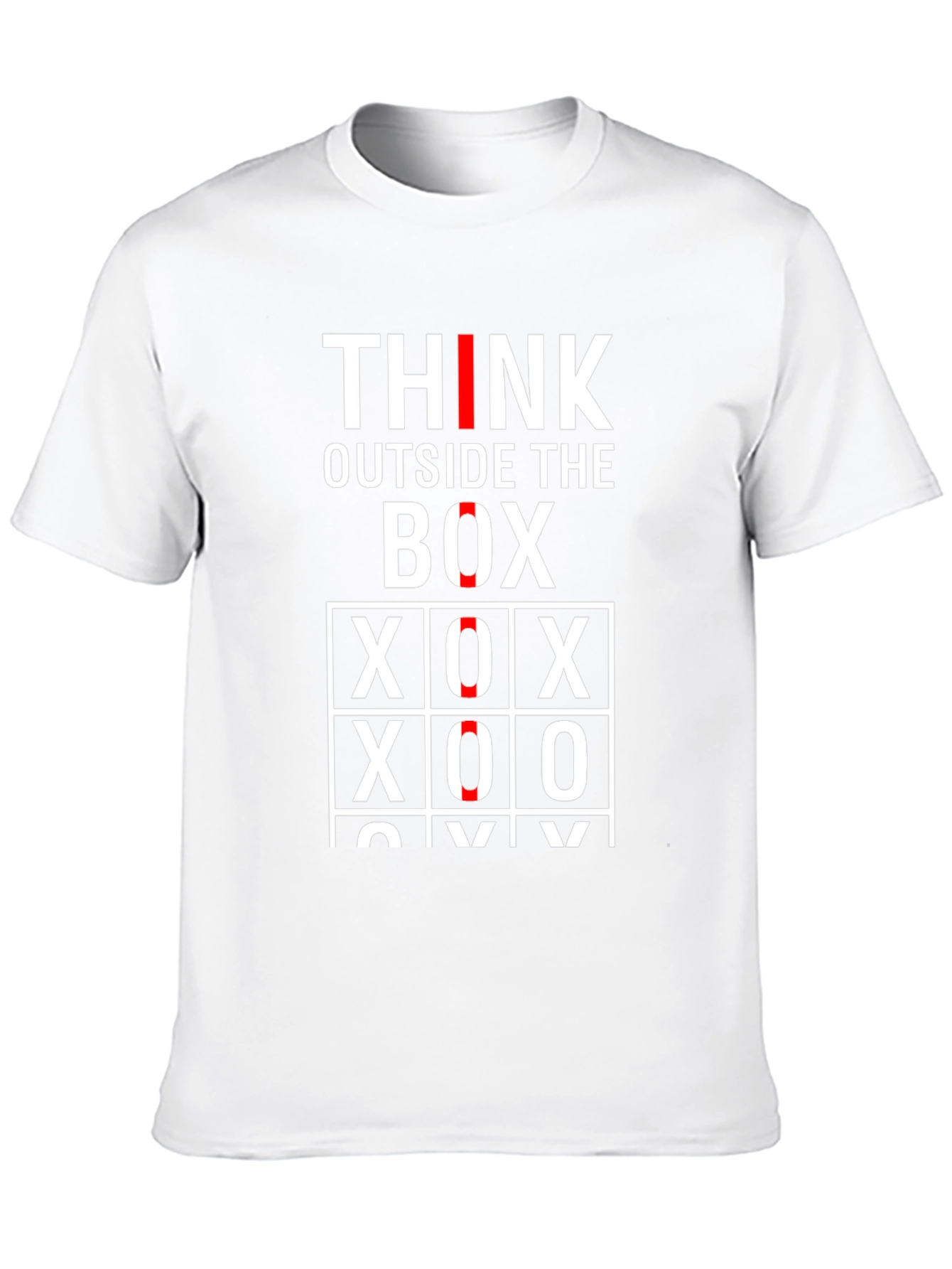 Think Outside the Box Tic-Tac-Toe Graphic Tee