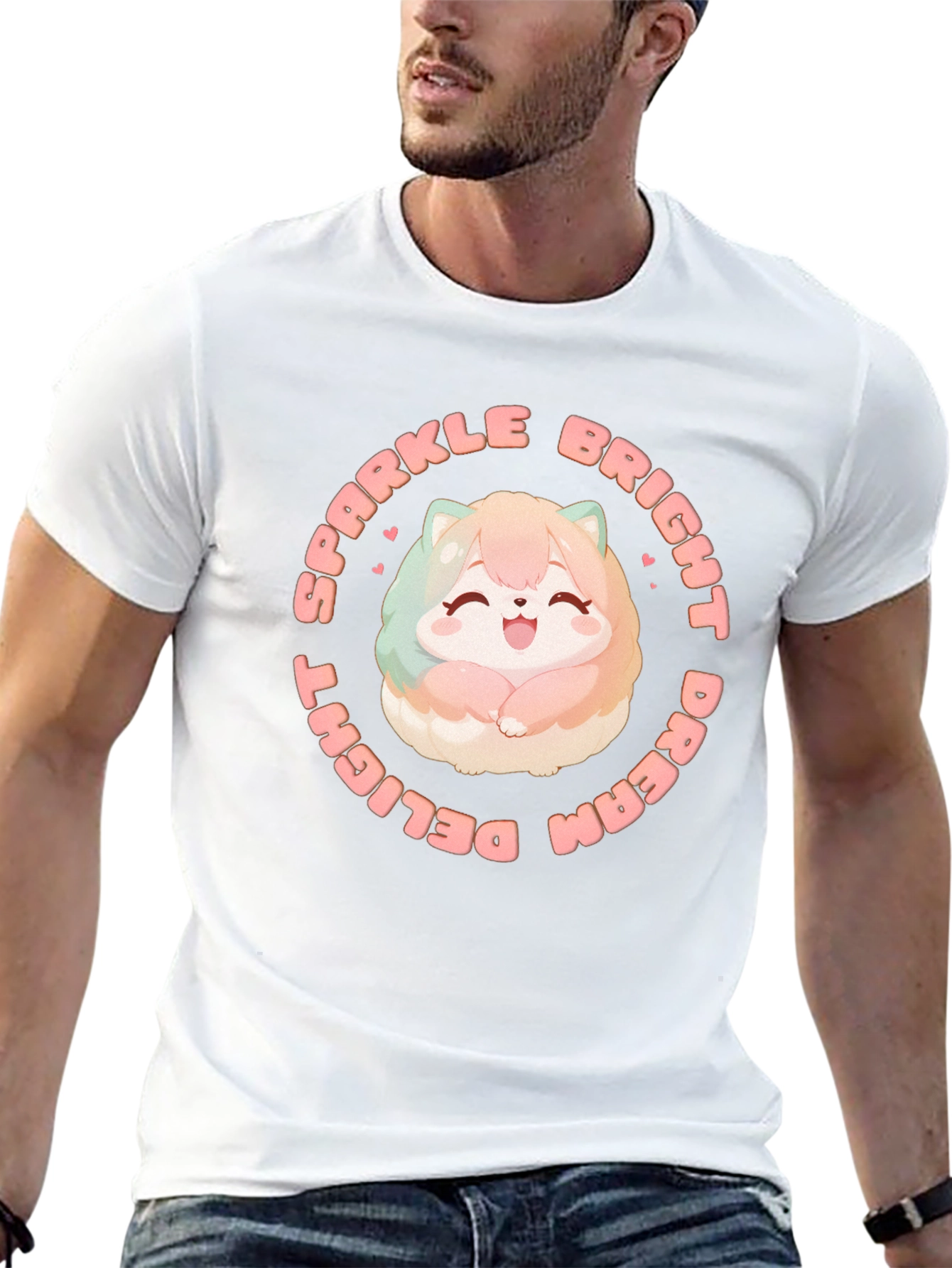 Sparkle Bright Dream Delight Graphic Tee