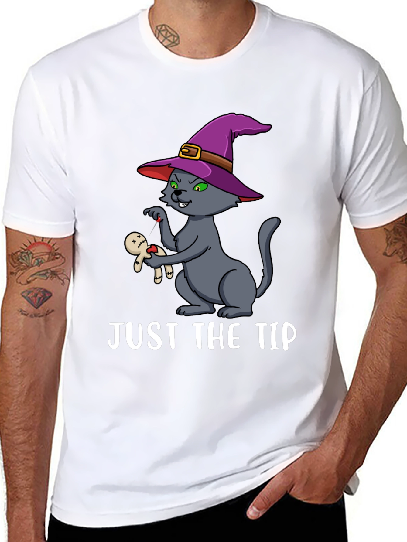 Just the Tip Cat Voodoo T-Shirt