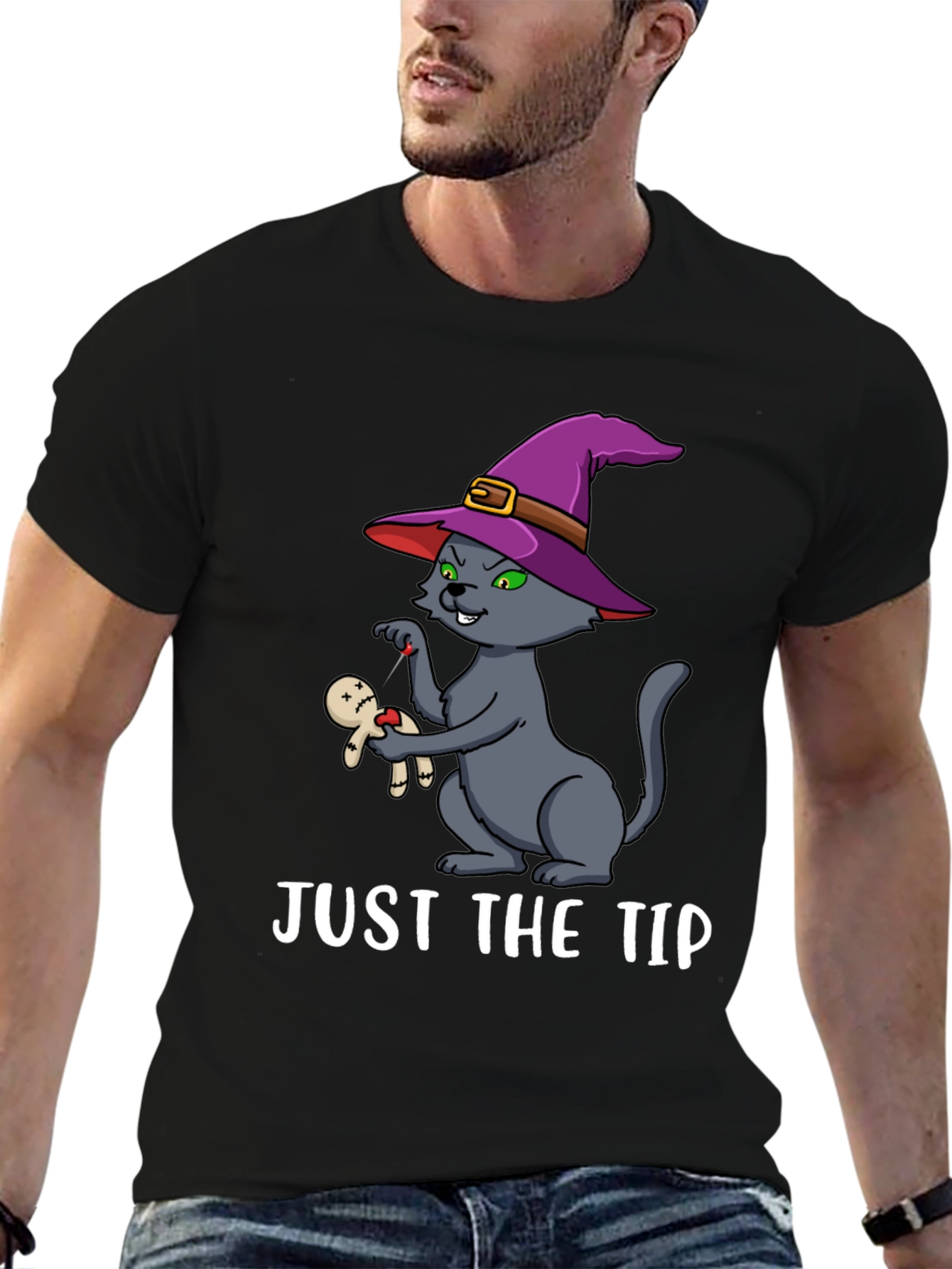 Just the Tip Cat Voodoo T-Shirt