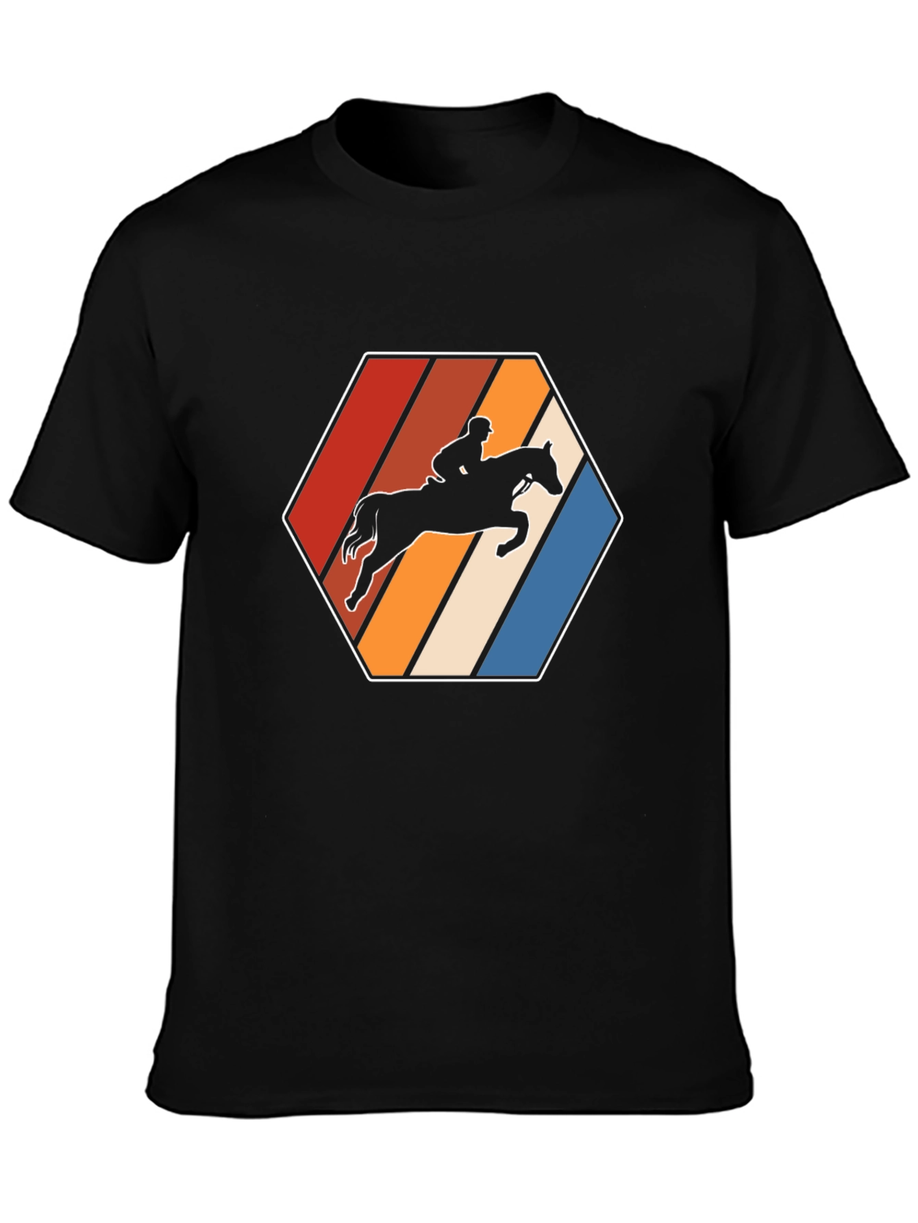 Equestrian Retro Horse Rider T-Shirt