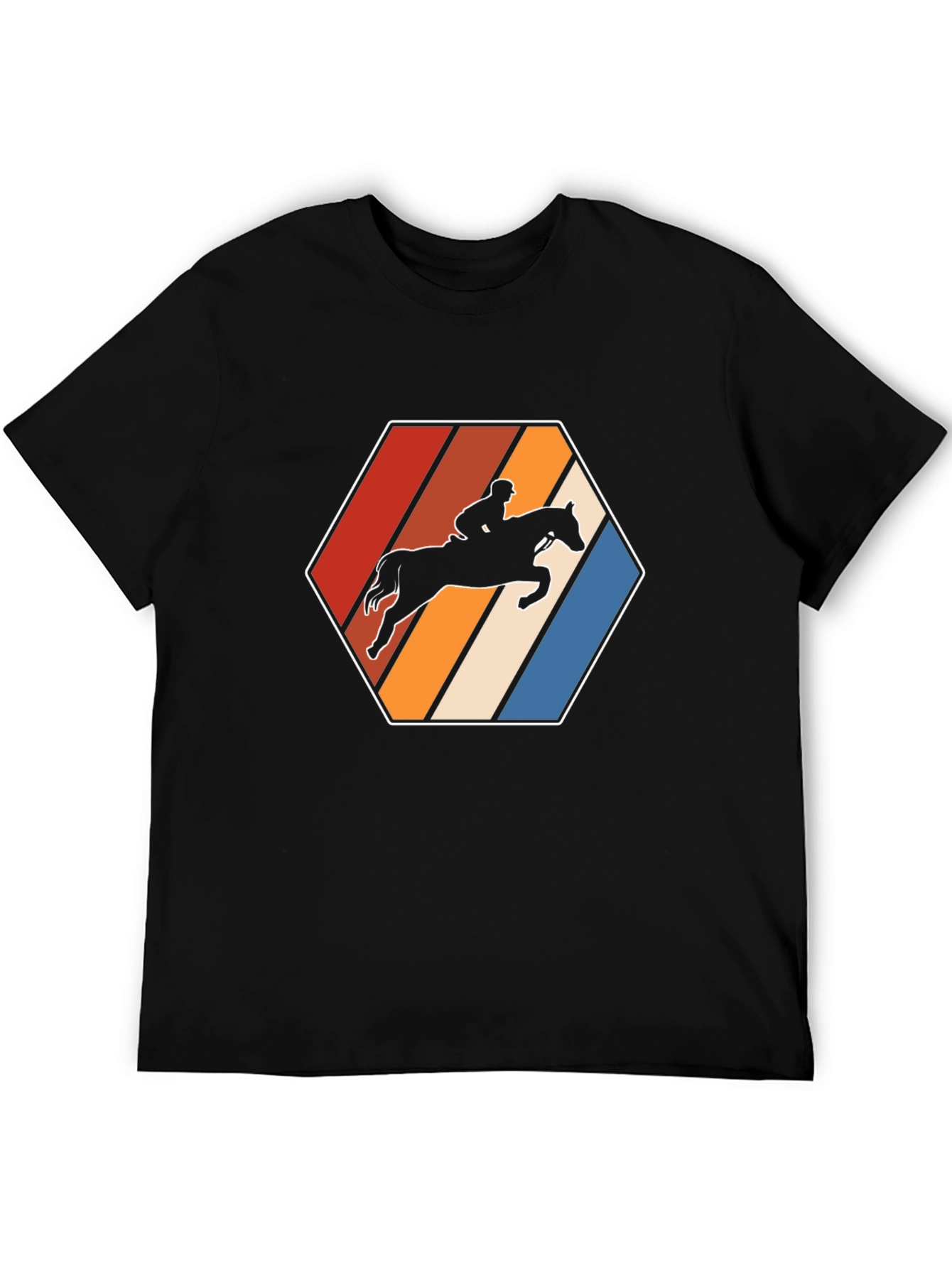 Equestrian Retro Horse Rider T-Shirt