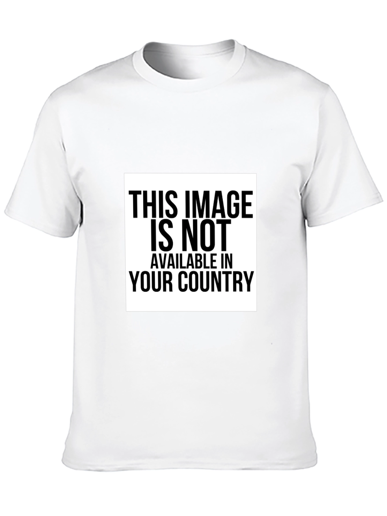 Unavailable Image Black T-Shirt