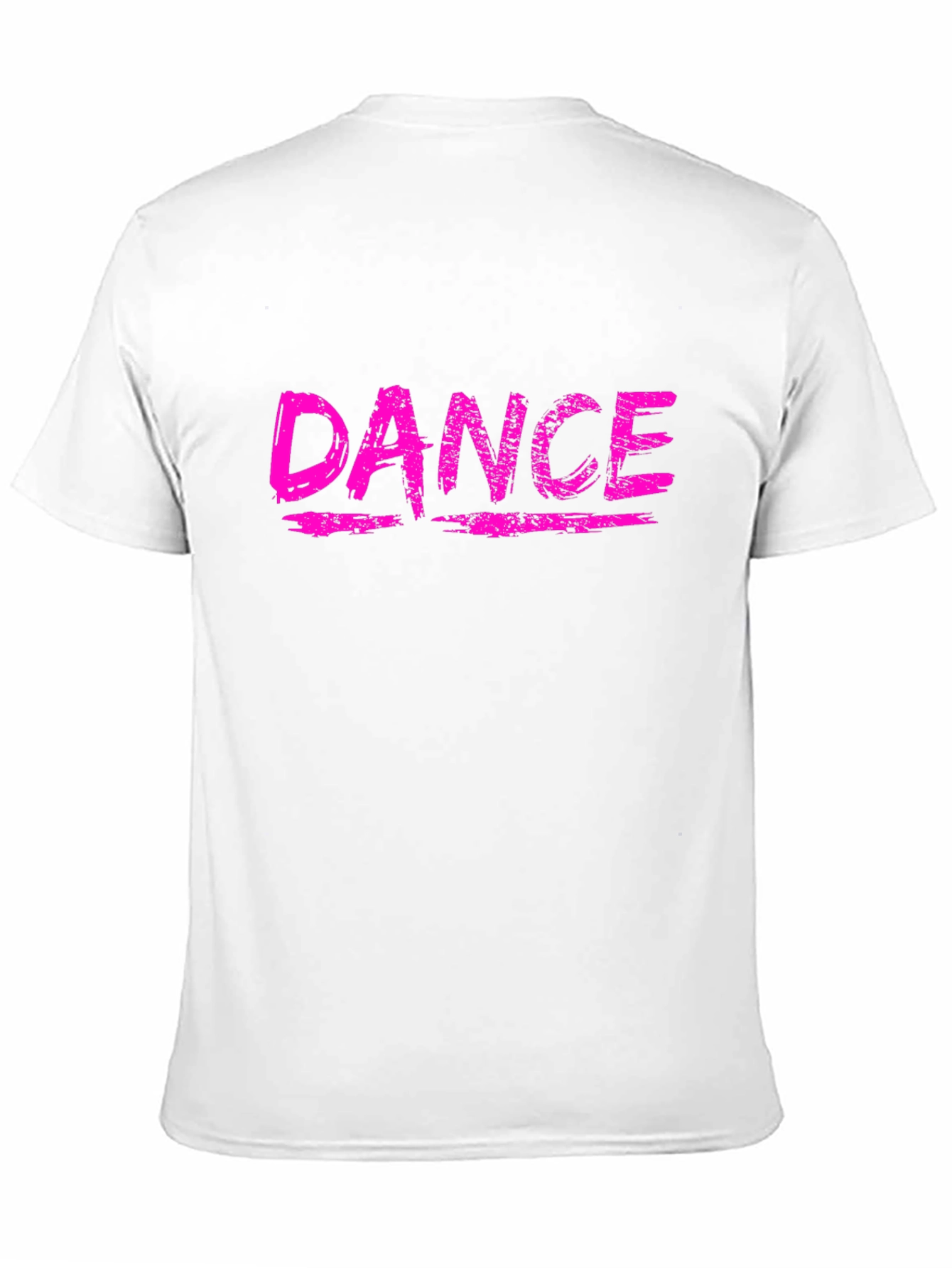 Dance T-Shirt - Distressed Pink Print