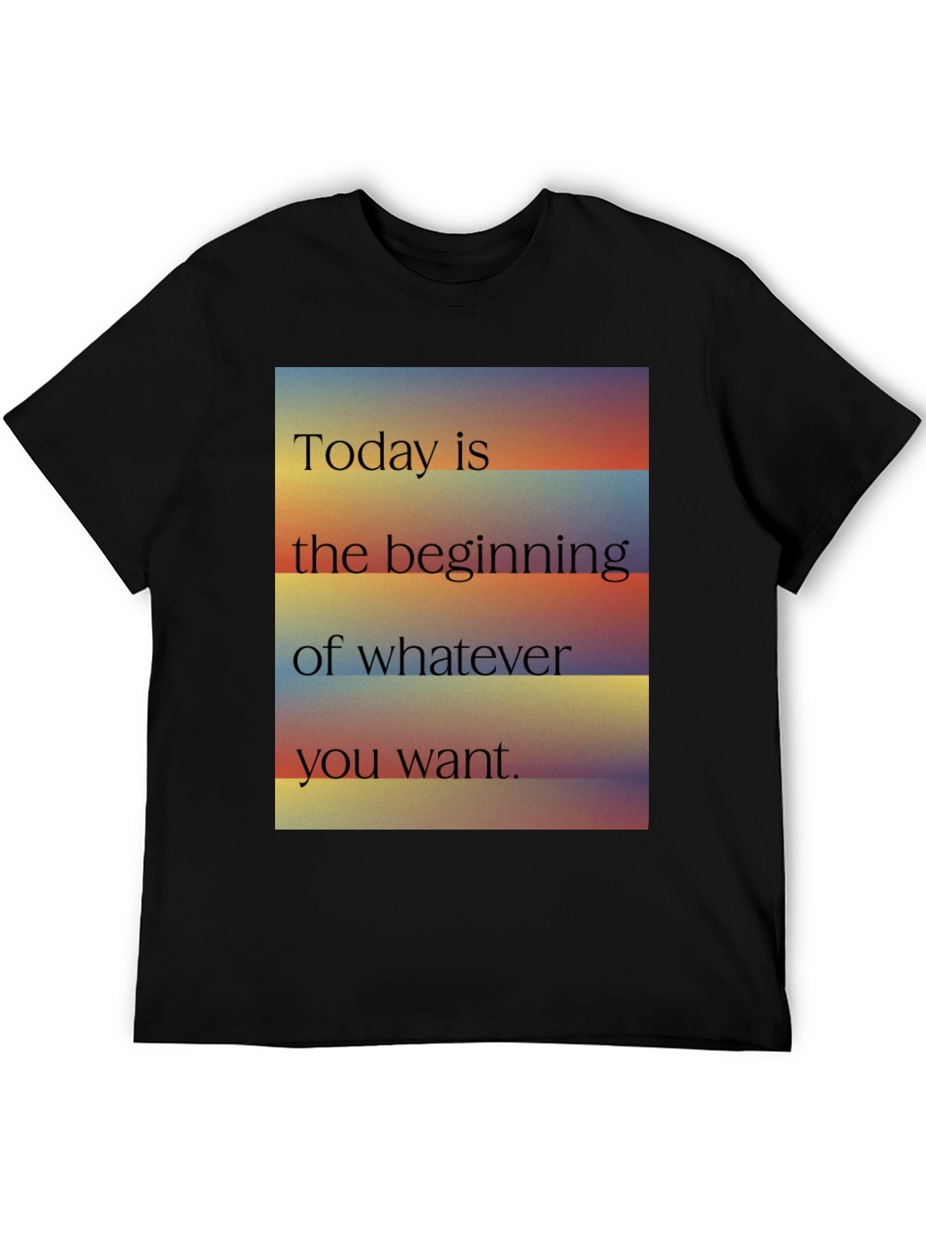 Inspirational Quote Graphic Tee - Unisex