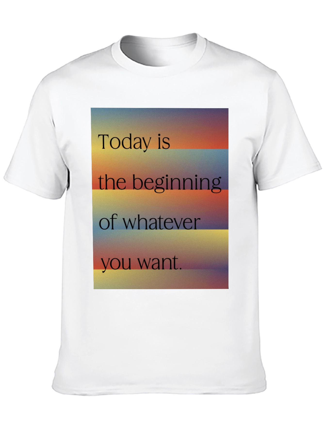 Inspirational Quote Graphic Tee - Unisex