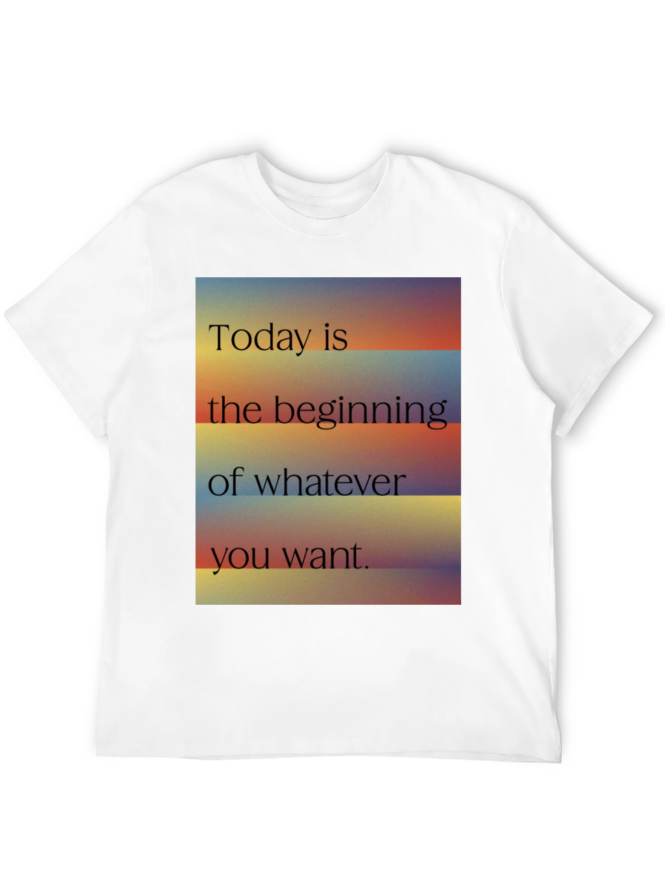 Inspirational Quote Graphic Tee - Unisex