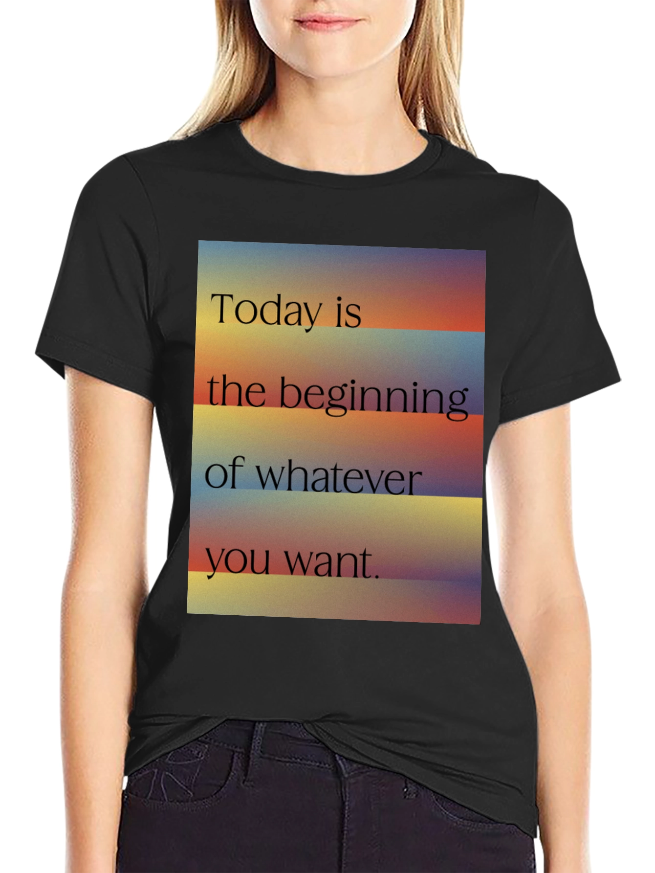 Inspirational Quote Graphic Tee - Unisex