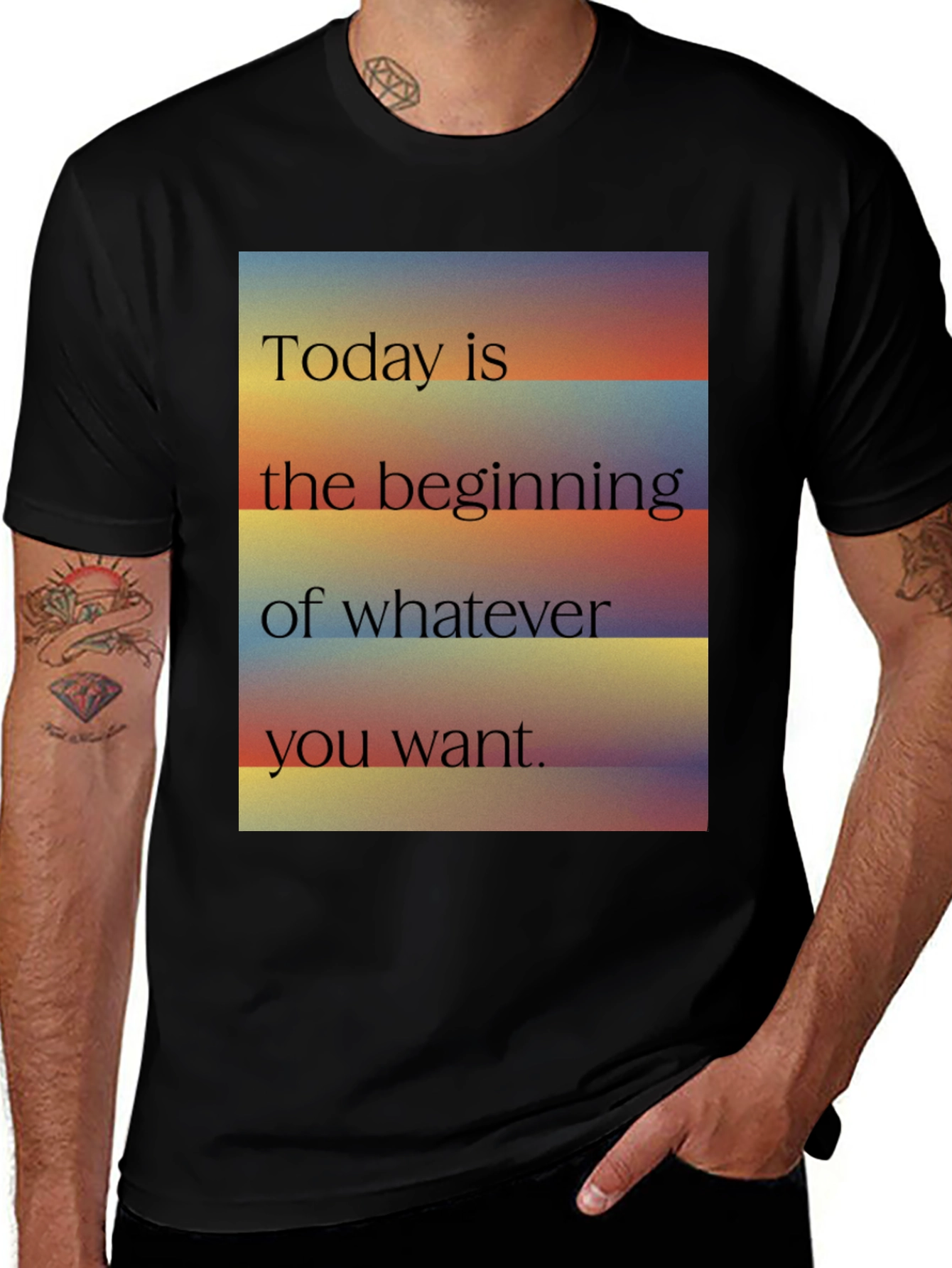 Inspirational Quote Graphic Tee - Unisex
