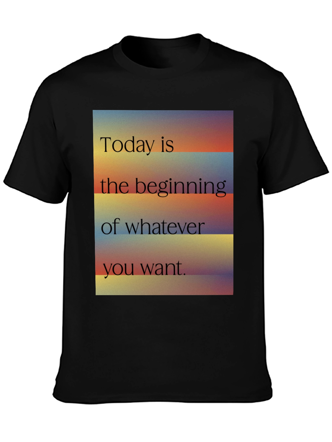 Inspirational Quote Graphic Tee - Unisex
