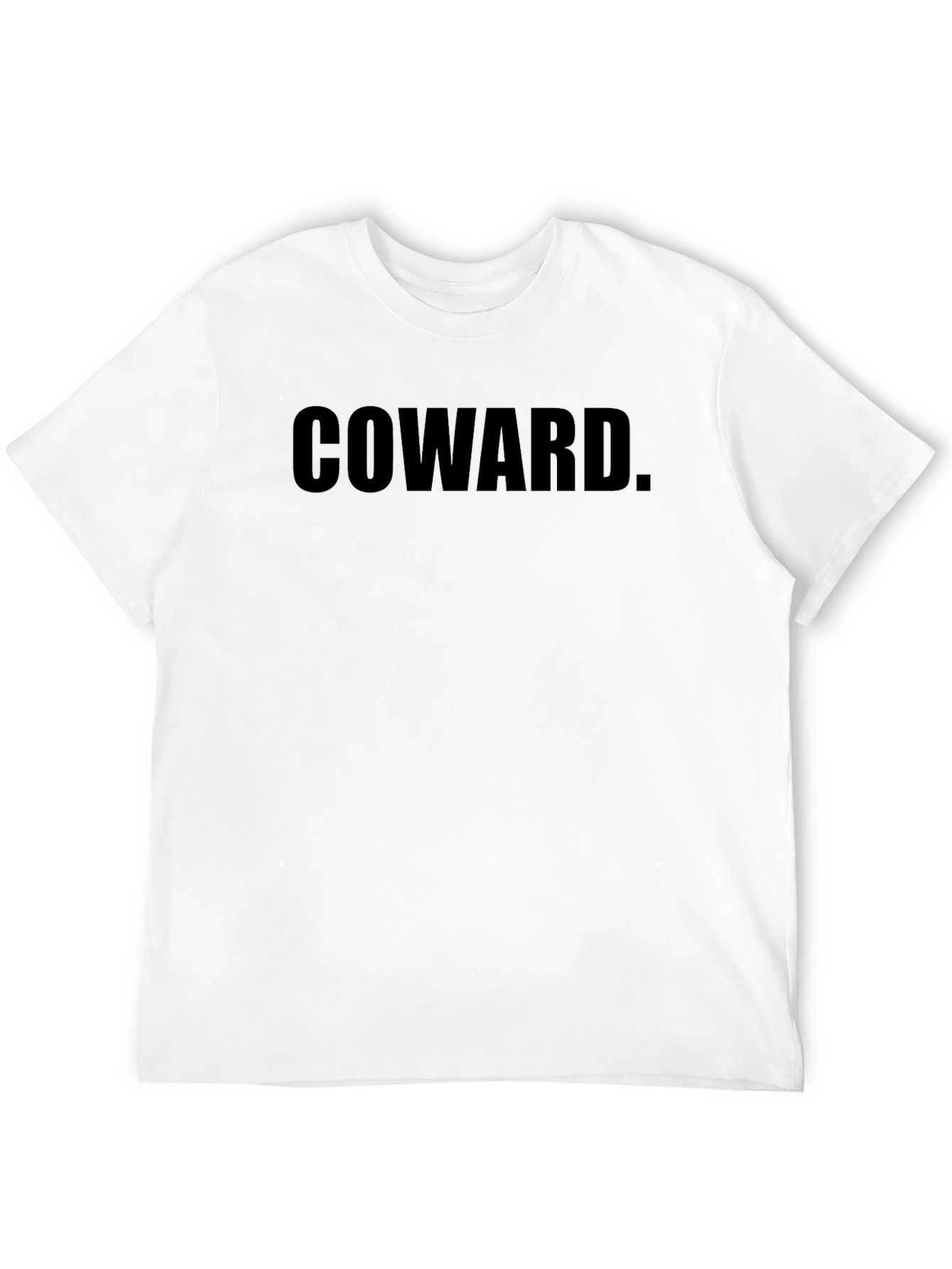 Coward Graphic T-Shirt - Bold Statement Tee