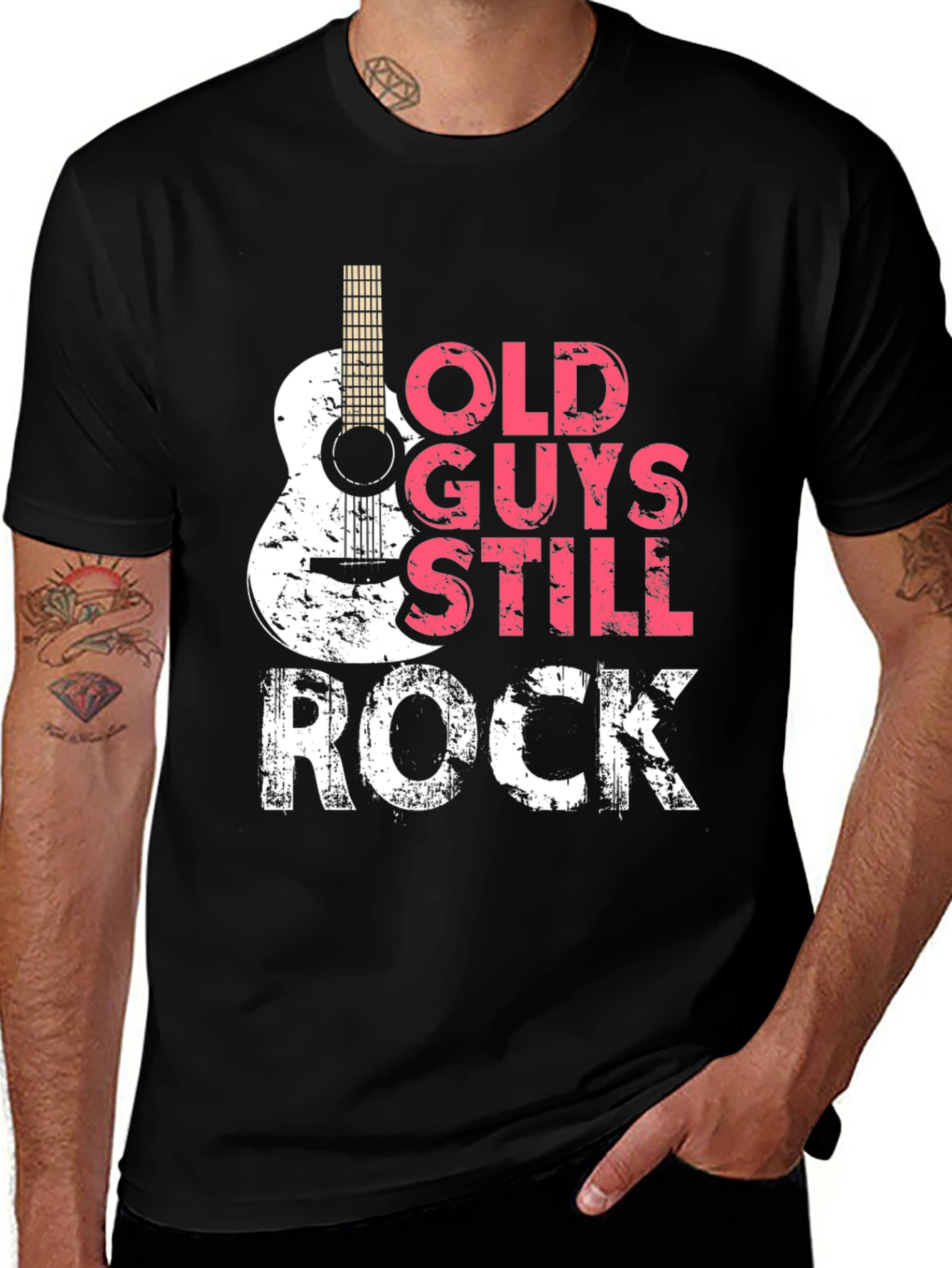 Old Guys Still Rock Graphic Tee